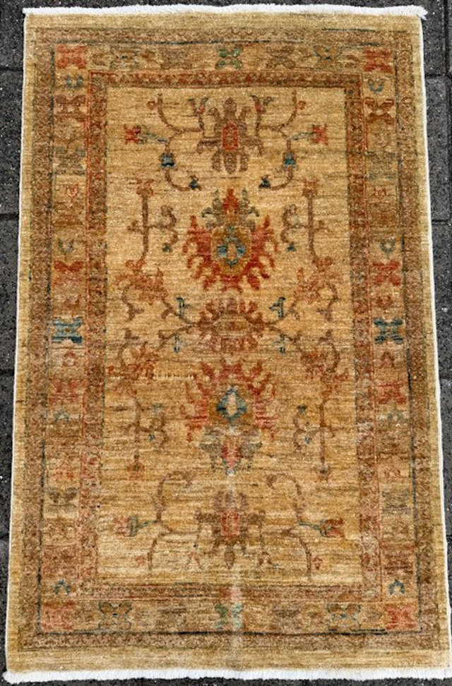 Afghan Ziegler carpet - (cleaned) - hand-knotted - wool...