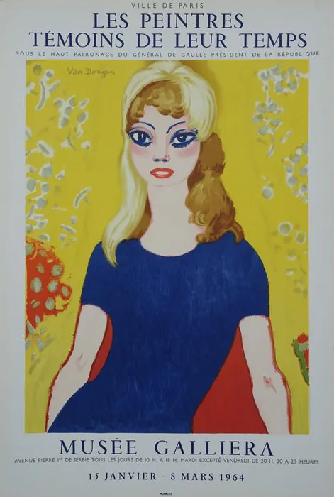 Kees Van Dongen (1877-1968) - Brigitte Bardot