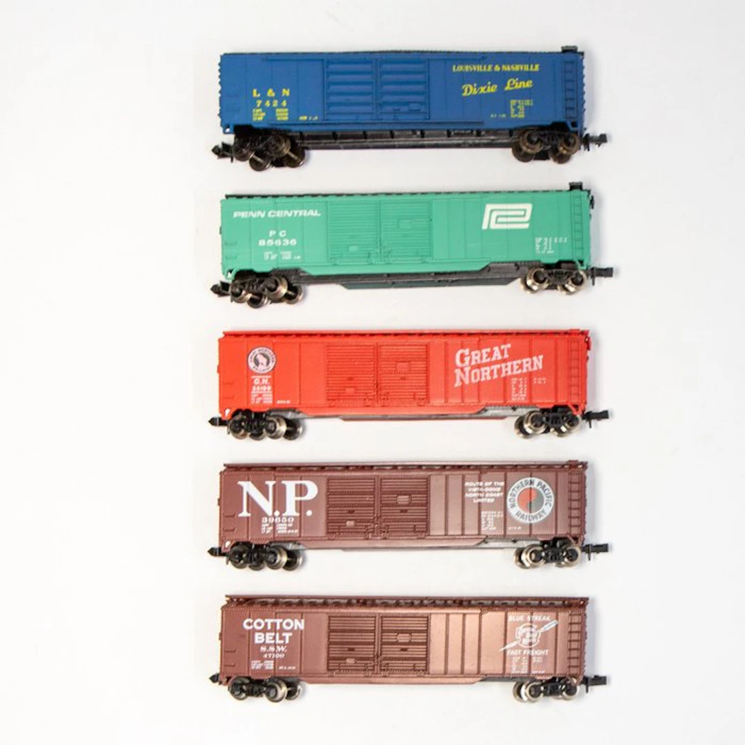 Atlas N - 2332/2497/3601/3609/3621 - Model train freight...