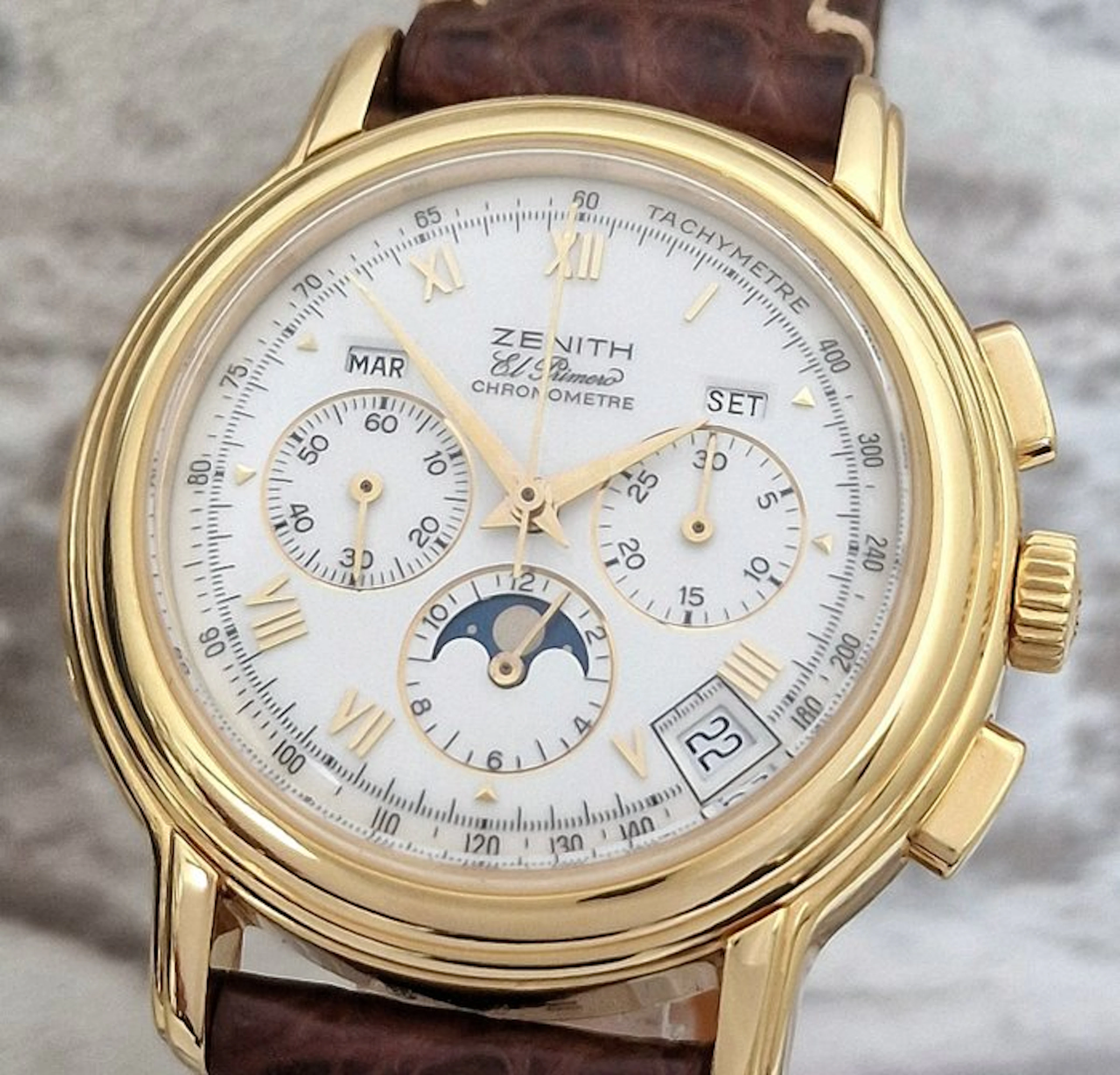 Zenith - 18k El Primero Chronomaster - No reserve price...