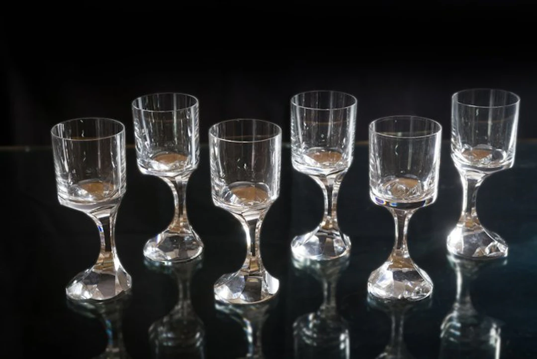 Baccarat - Boris Tabacoff - Drinking set (6) - Crystal...