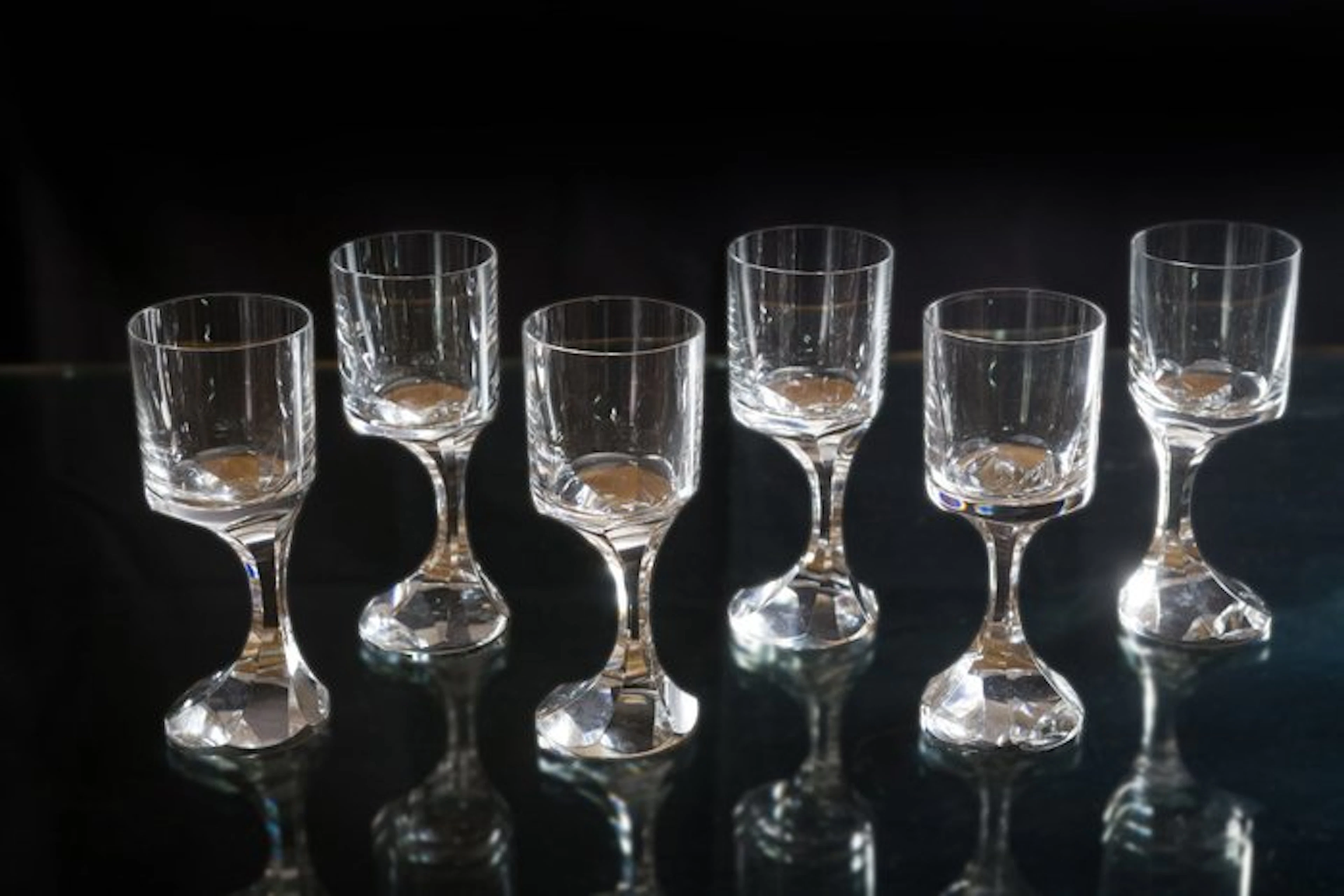 Baccarat - Boris Tabacoff - Drinking set (6) - Crystal...