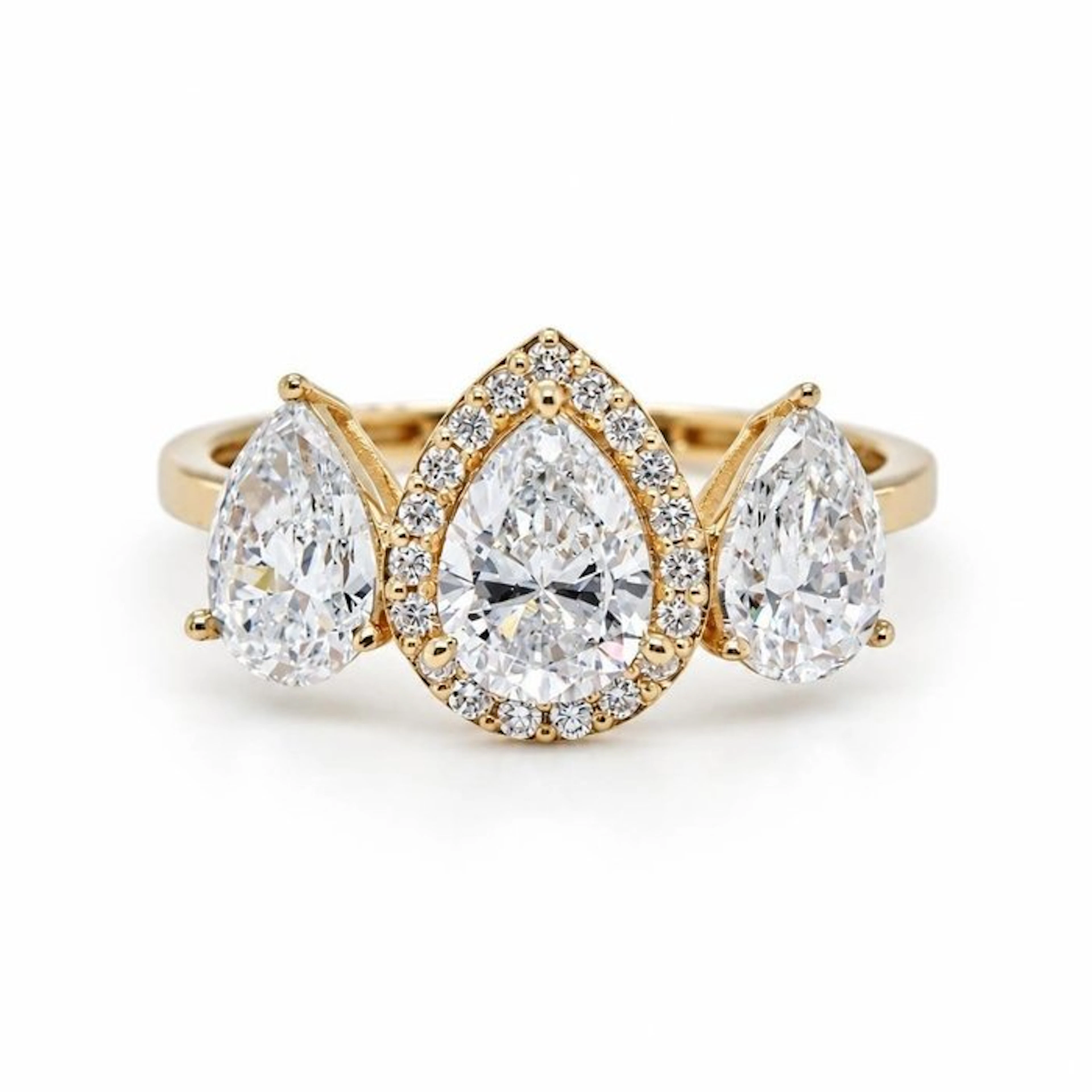 No reserve price - Ring - 14 kt