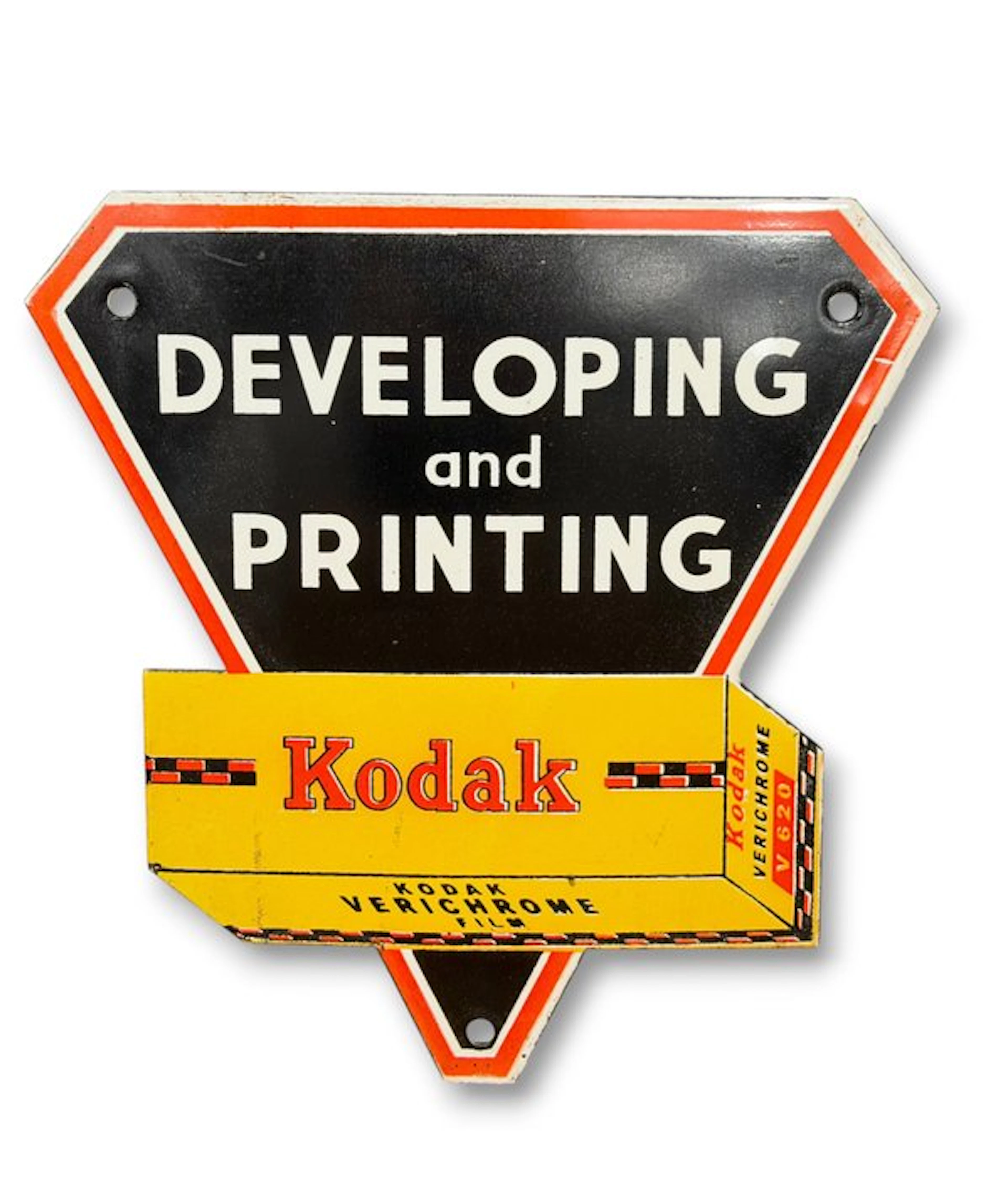 Kodak - Enamel plate - Enamel