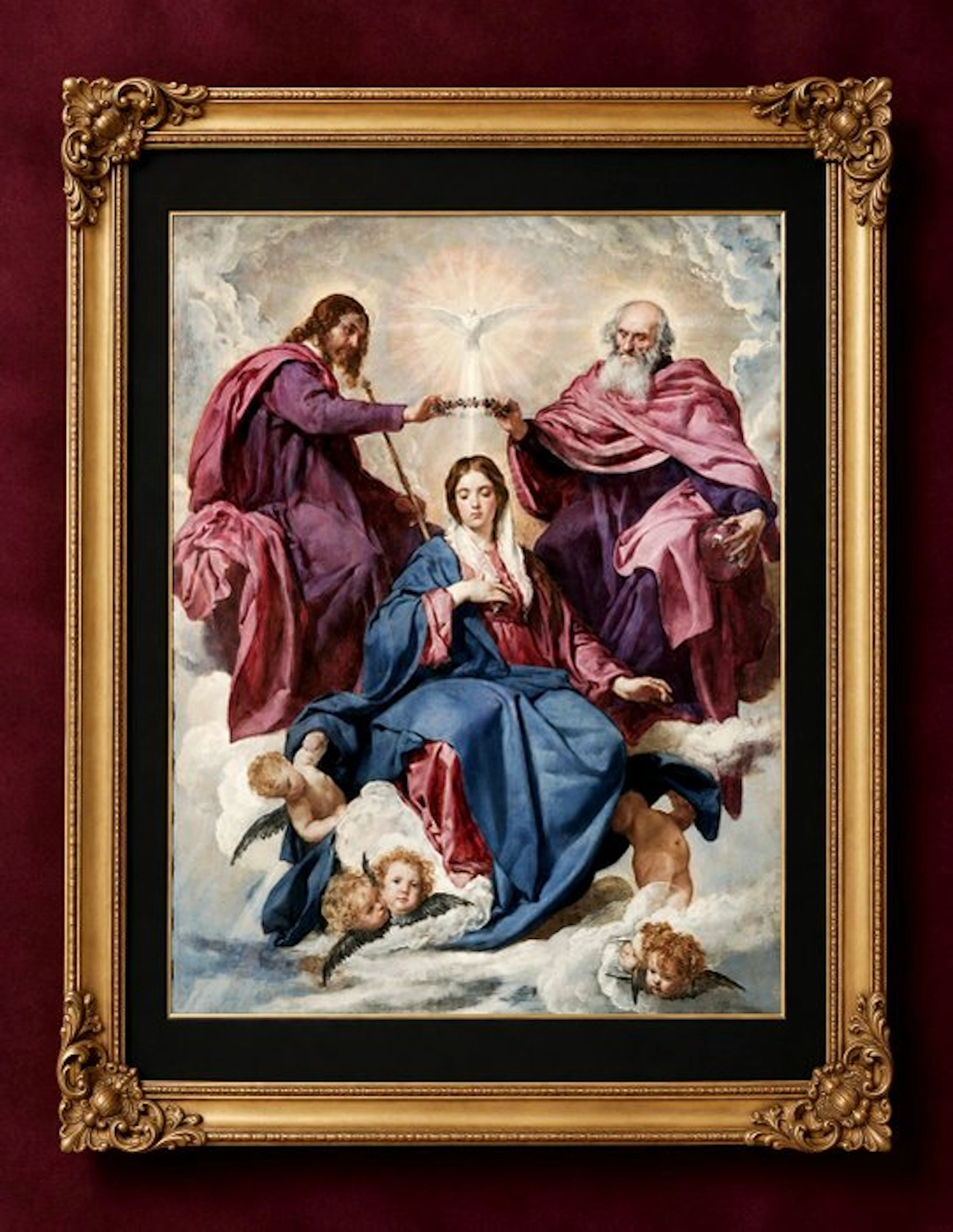 Diego Velázquez (1599–1660) (after) - "The Coronation of the Virgin, 1635-36"