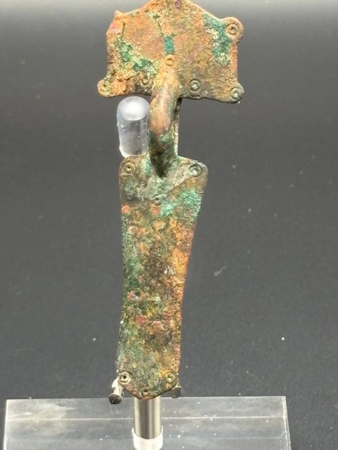 Merovingian Bronze Fibula and widened ends - 80 mm (No reserve price)