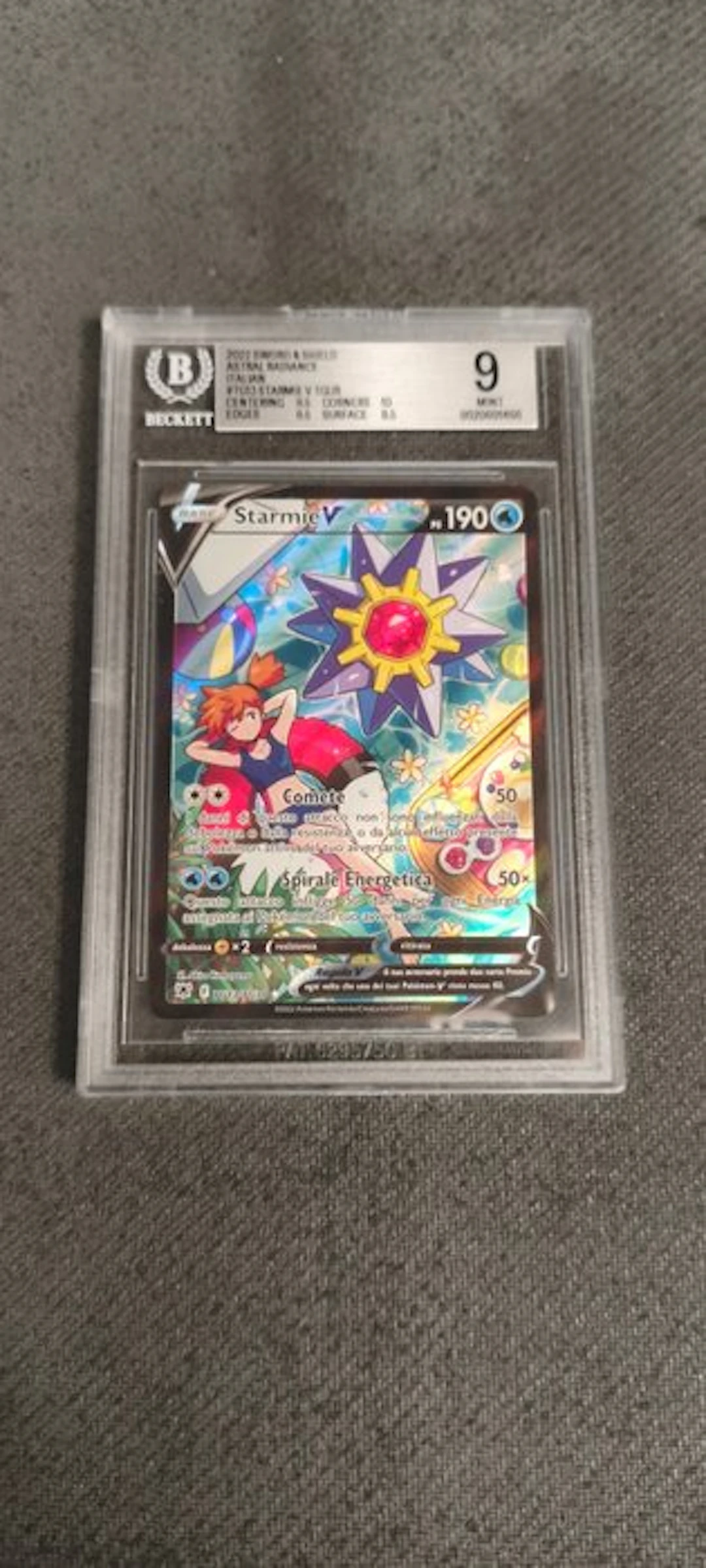 Pokémon - 1 Graded card - Starmie Tg13/tg30 Foil