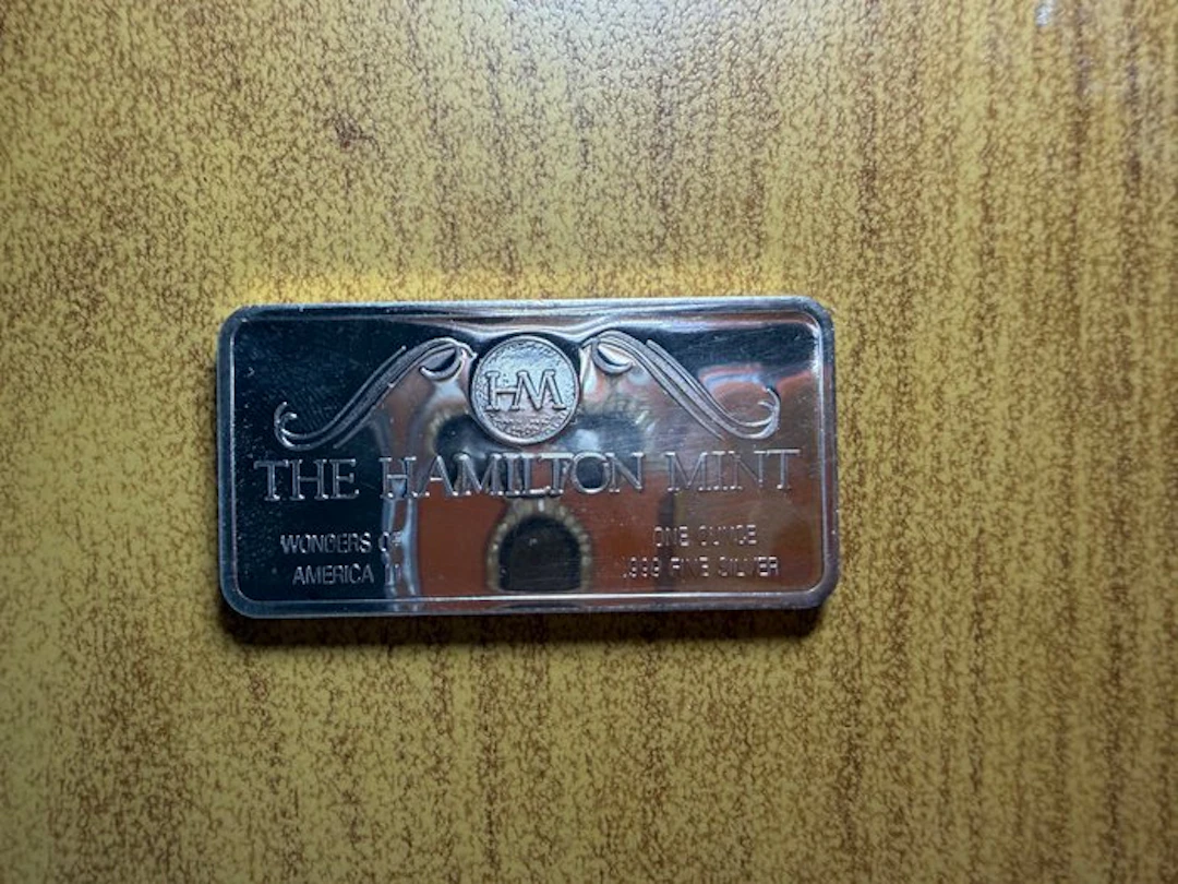 1 Troy Ounce - Silver .925 - The Hamilton Mint (No reserve price)