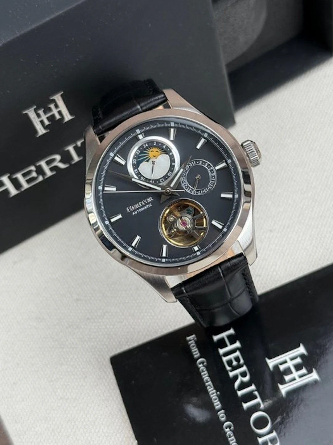 Heritor - Automatic Sebastian Semi-Skeleton - Date - No...