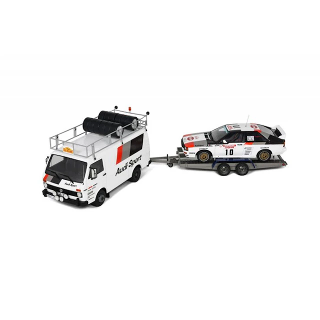 Otto Mobile 1:18 - Model sports car - Audi Quattro A2...