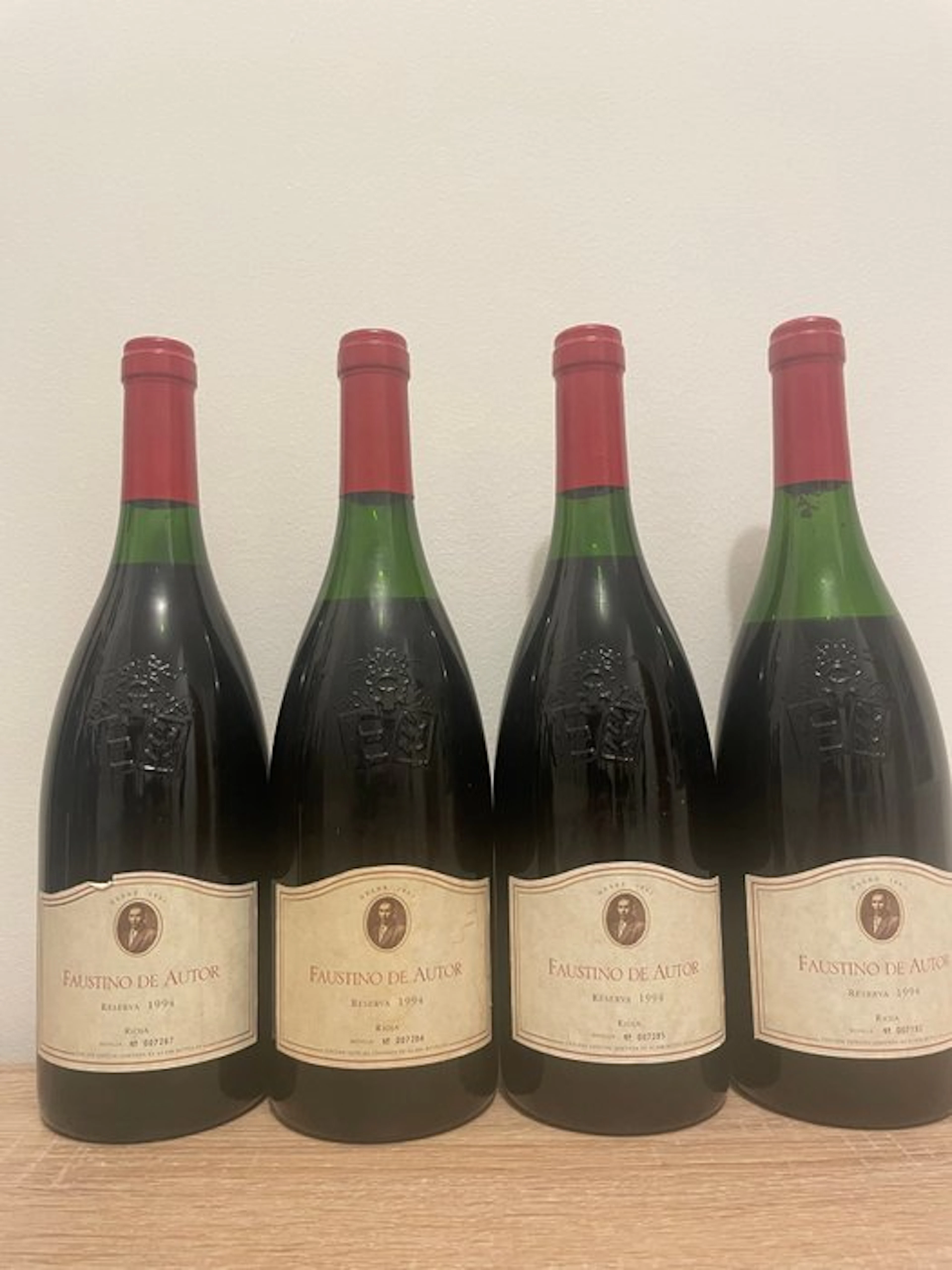 1994 Faustino, Faustino de Autor - Rioja Reserva - 4 Bottles (0.75L)