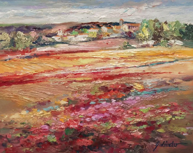 Spanish school (XX) - Horizonte de colores - NO RESERVE