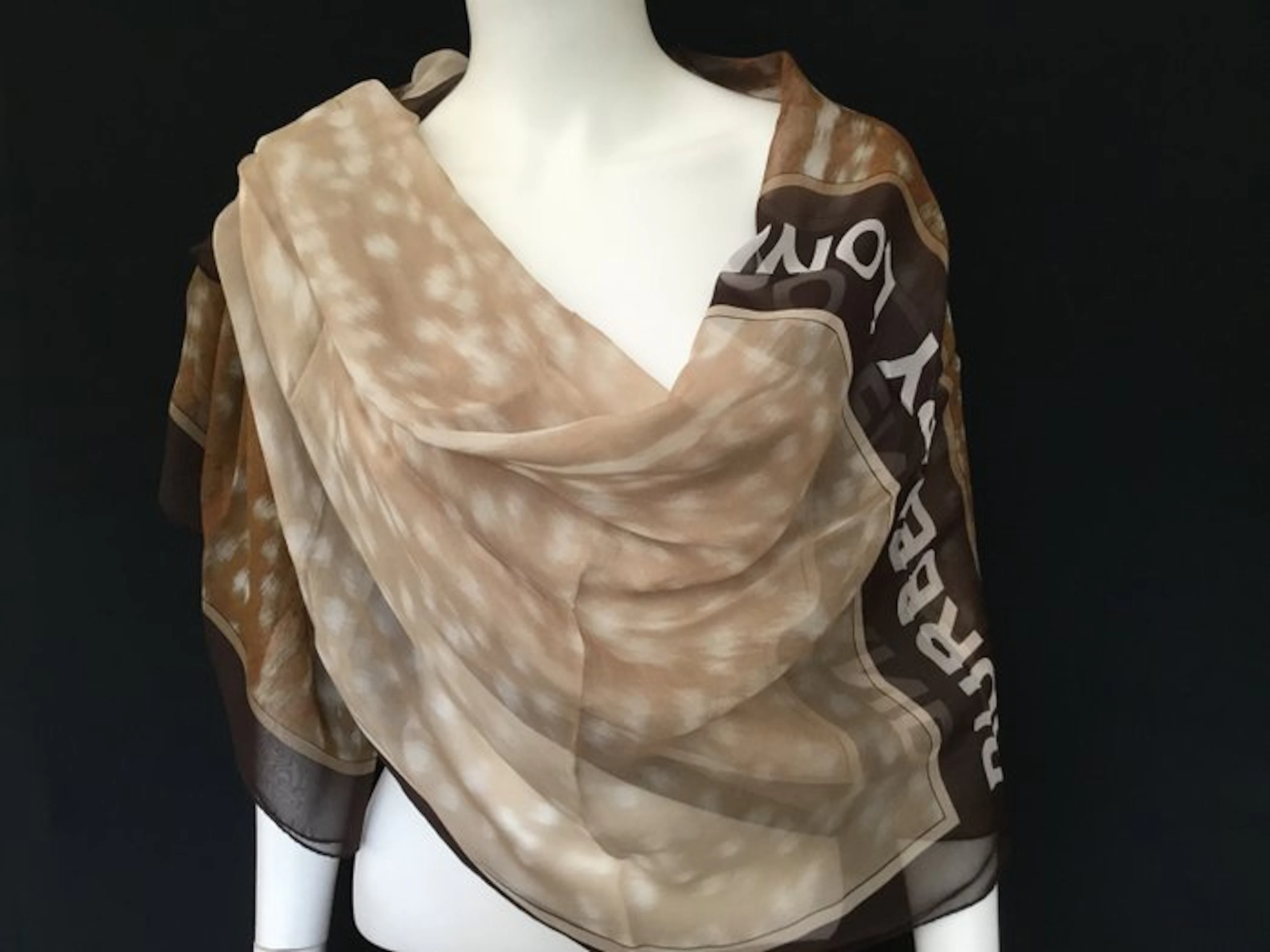 Burberry - 200/100 cm Mousselines - Shawl