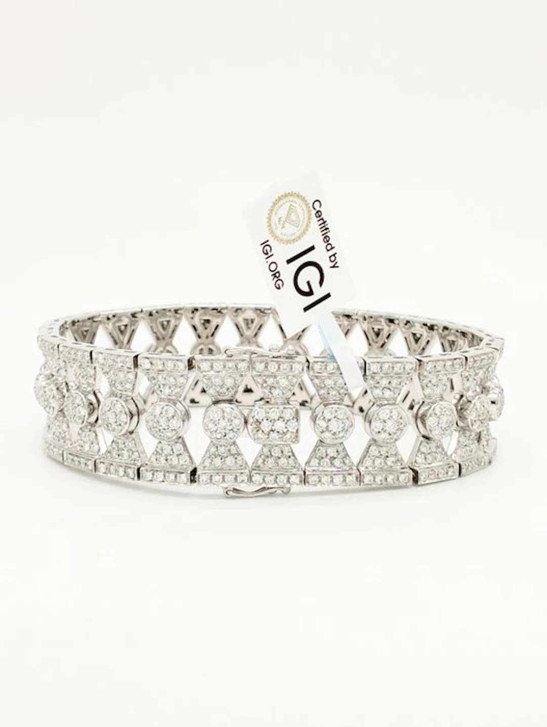 Bracelet - 18 kt. White gold Diamond (Natural)
