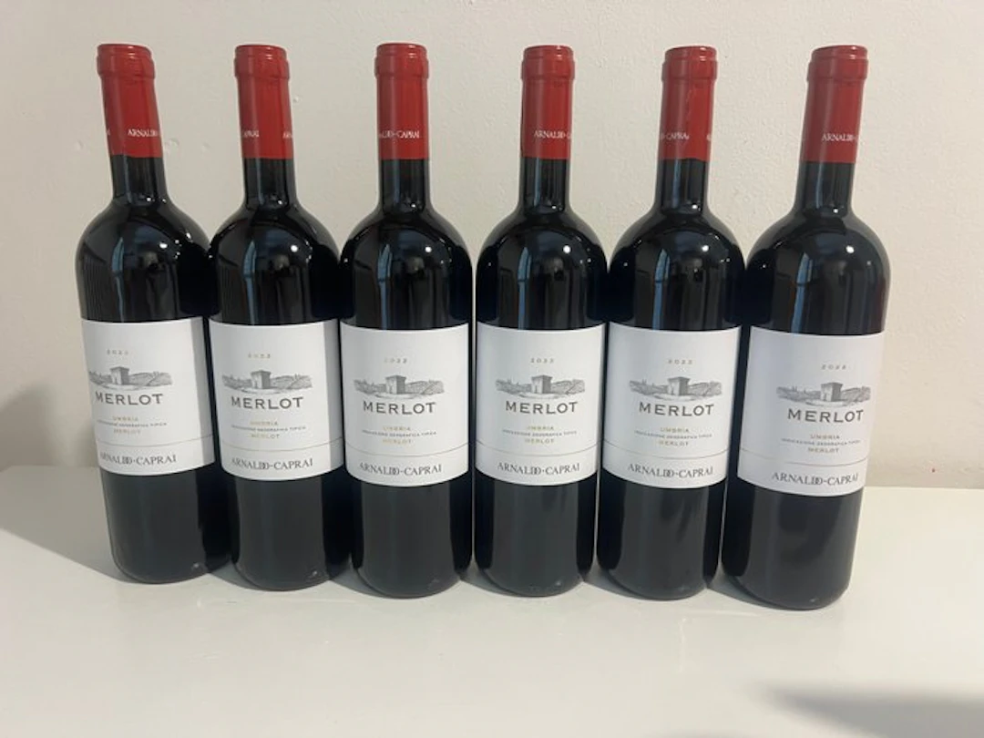 2022 Arnaldo Caprai Merlot - Umbria - 6 Bottles (0.75L)