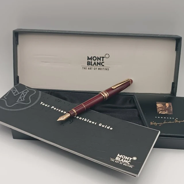 Montblanc - Meisterstück "Hommage à W.A. Mozart" - FULL SET - Fountain pen