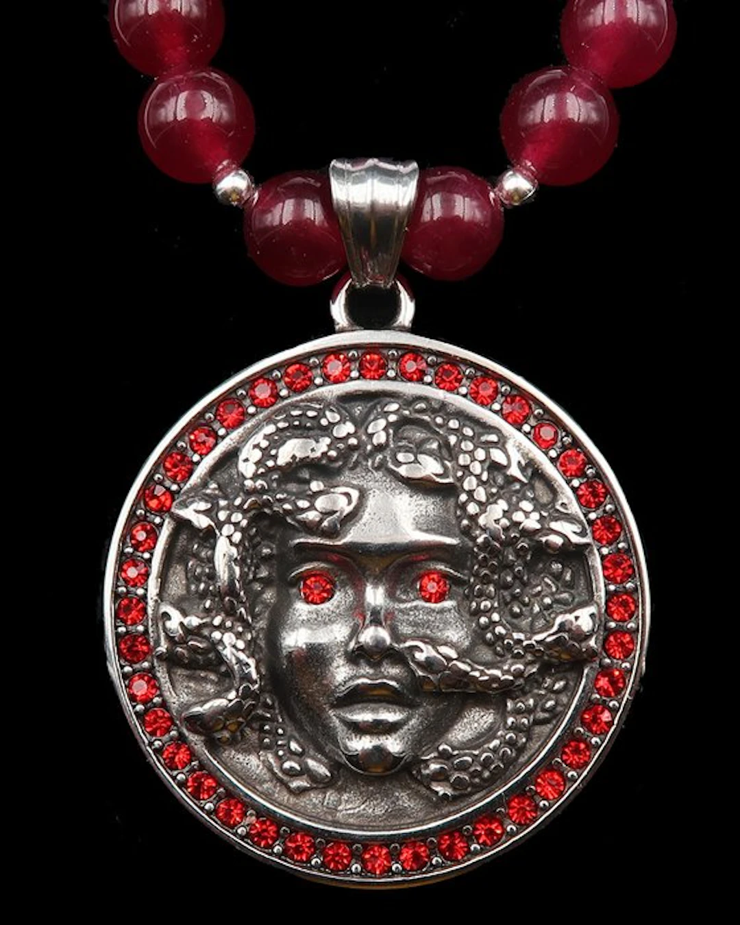 Medusa (Gorgon) in Ruby: Protection Against the Evil Eye...