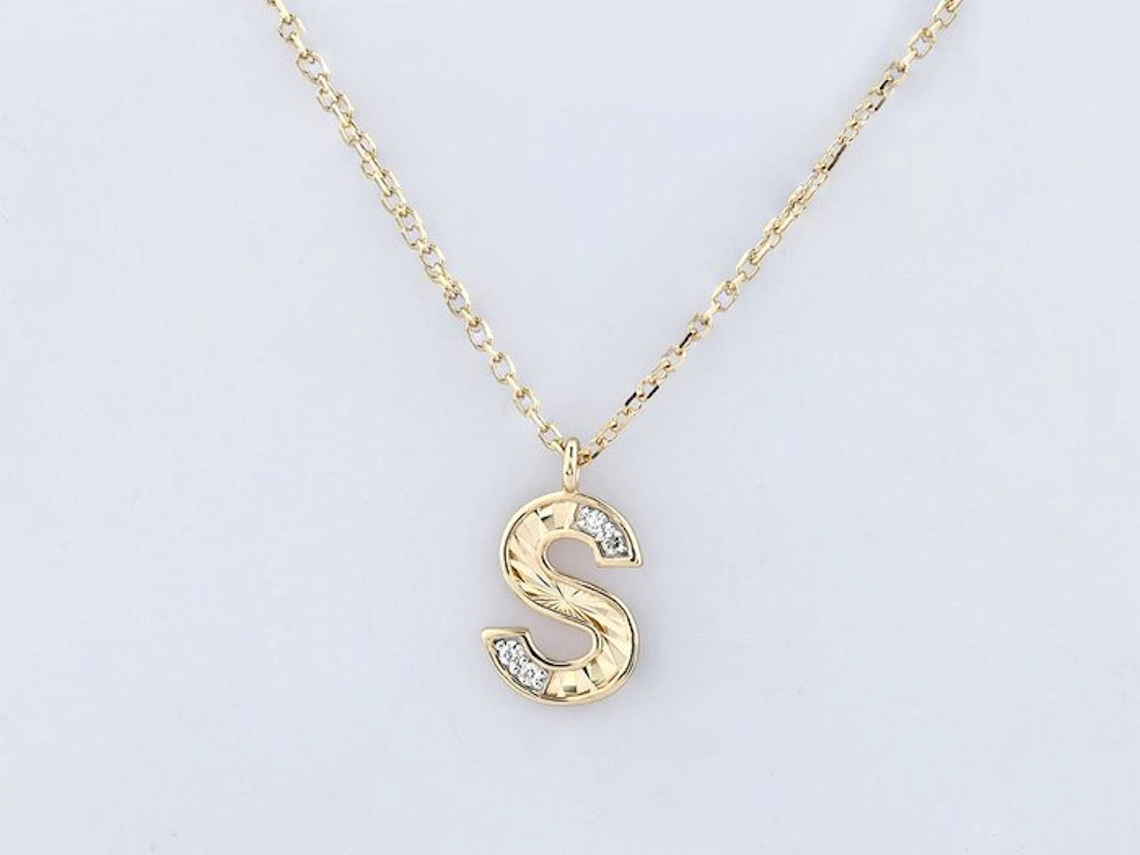 No reserve price - Necklace with pendant - 14 kt