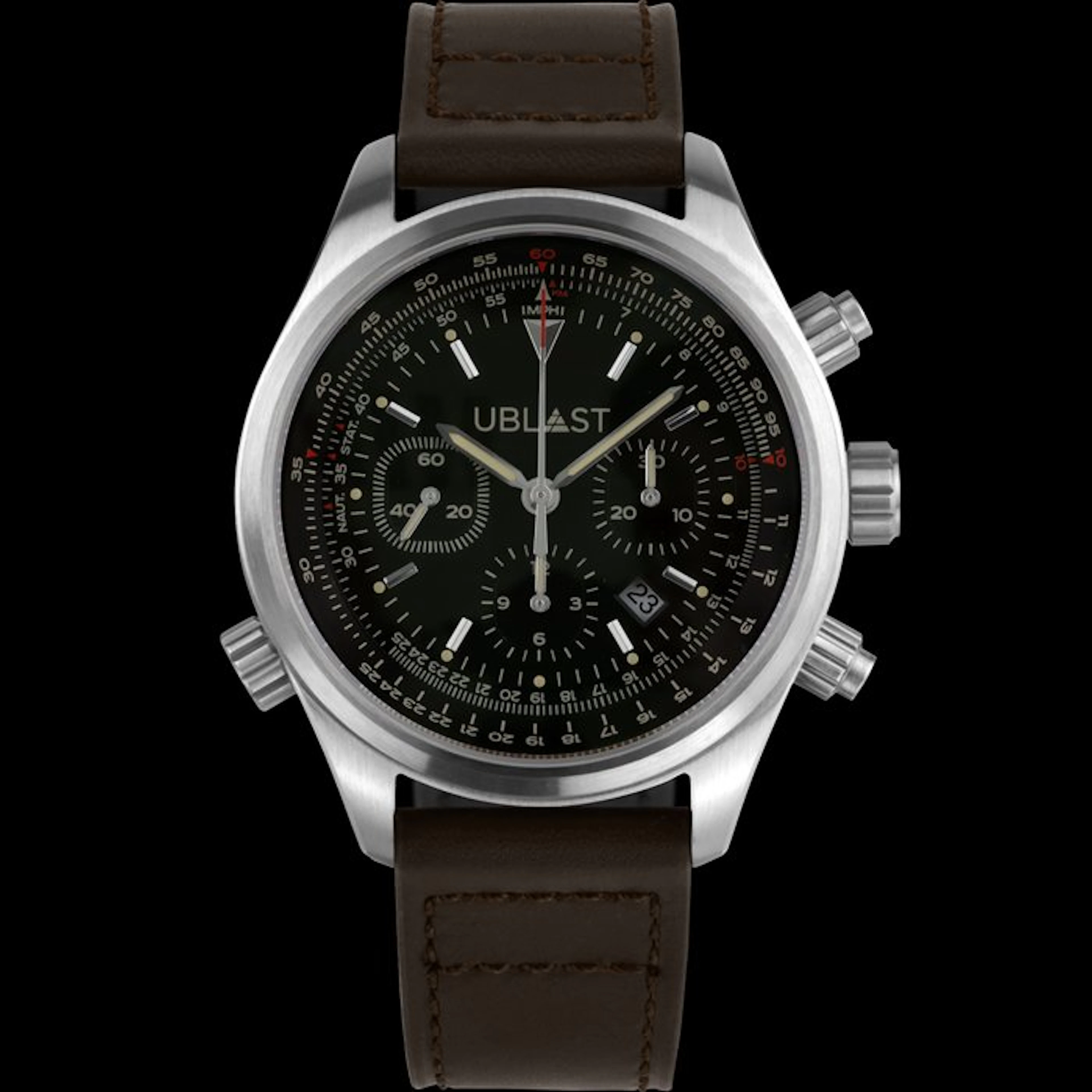 Ublast - Chronomatic - Automatic Swiss - REF.UBCHMCAL47BN - Calculator - Ltd