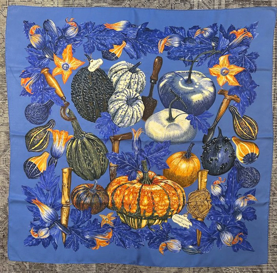 Hermès - Citrouilles & Coloquintes - Foulard