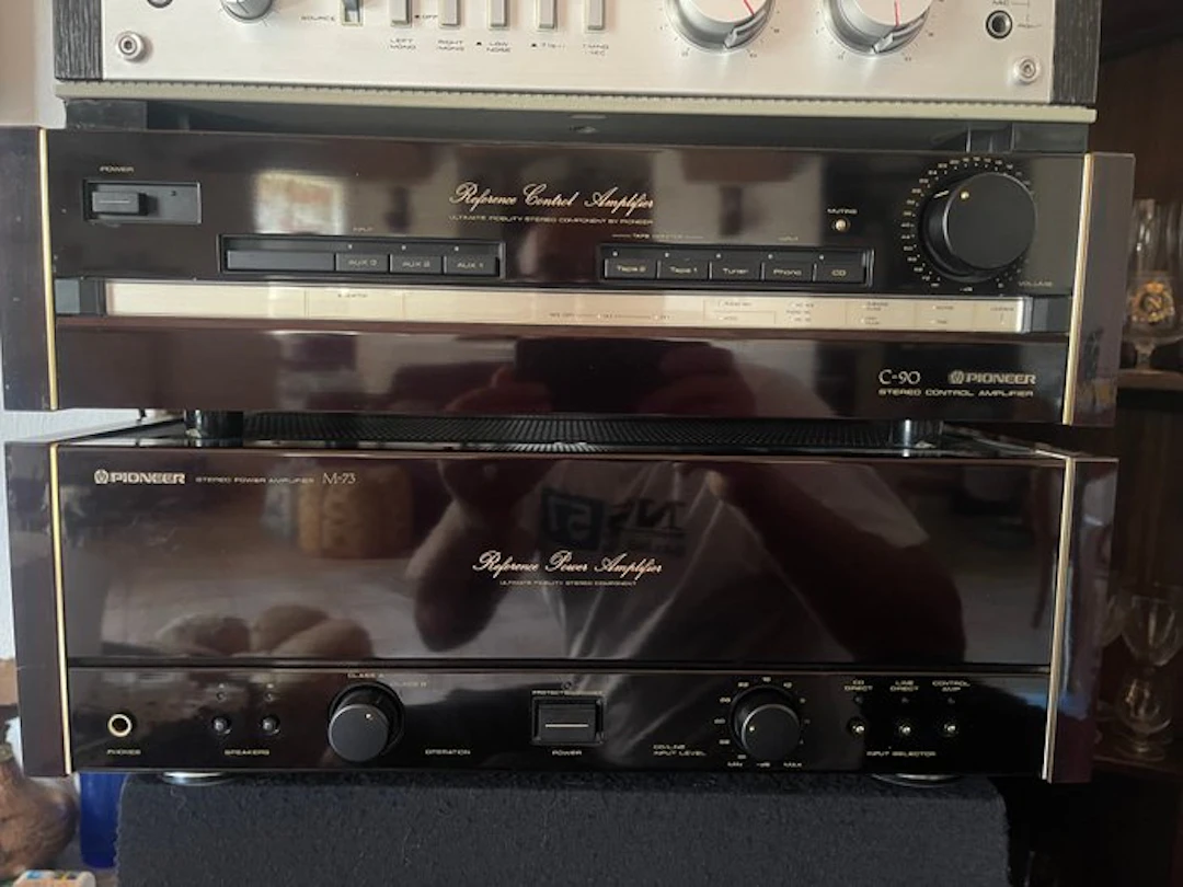 Pioneer - M73 - C90 Hi-fi set