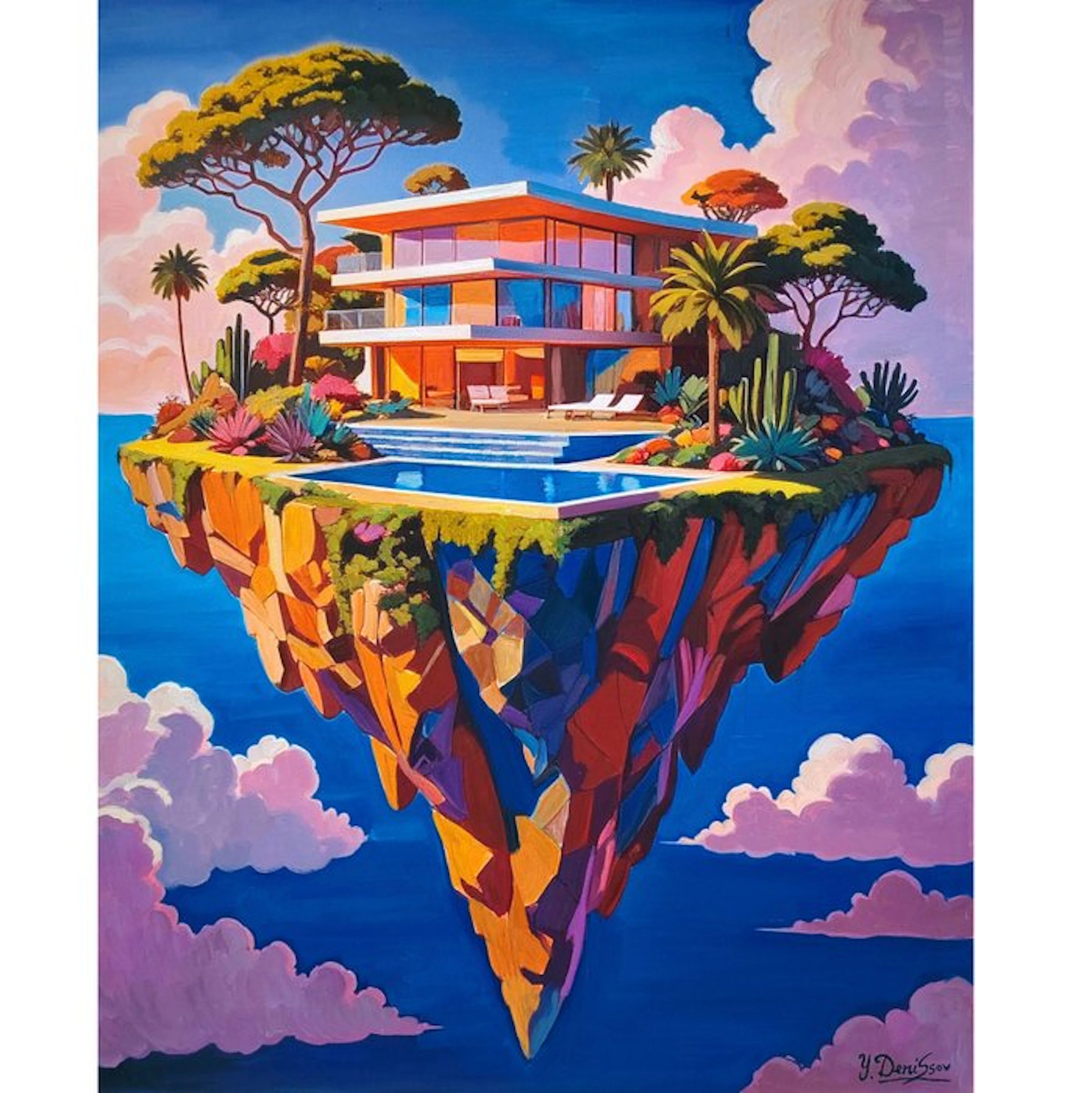 Yuri Denissov - L'île volante merveilleuse