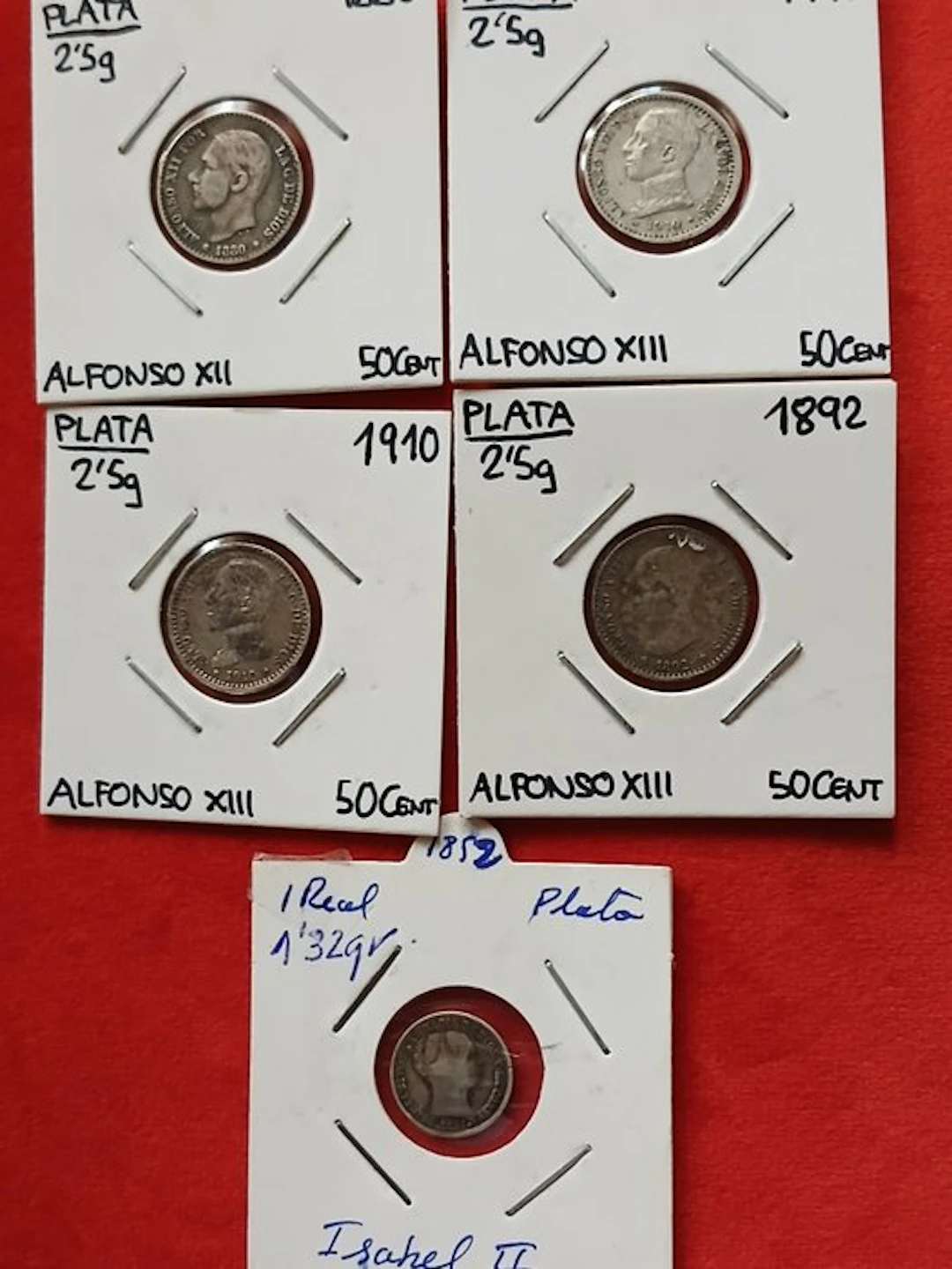 Spain. Alfonso XII