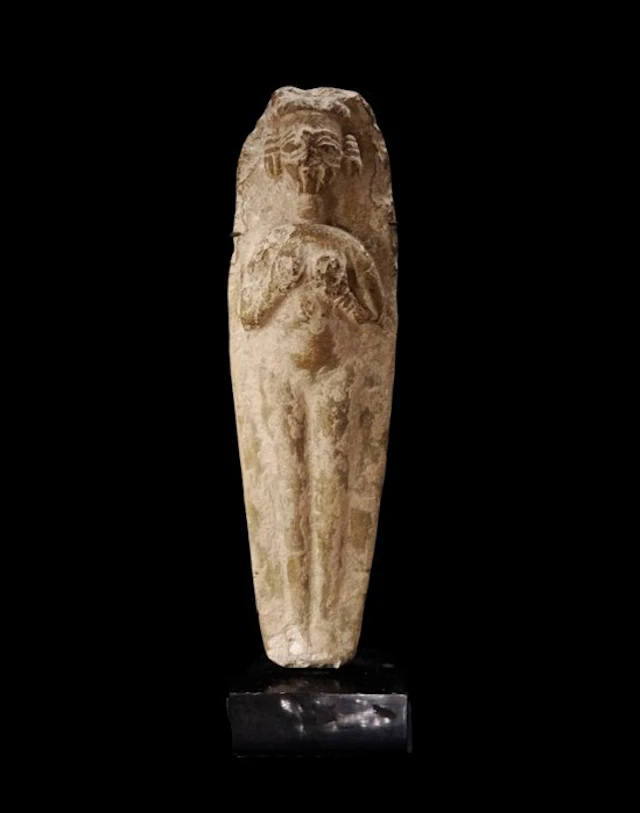 Phoenician - Idol statuette - Goddess Astarte - 1500 BCE