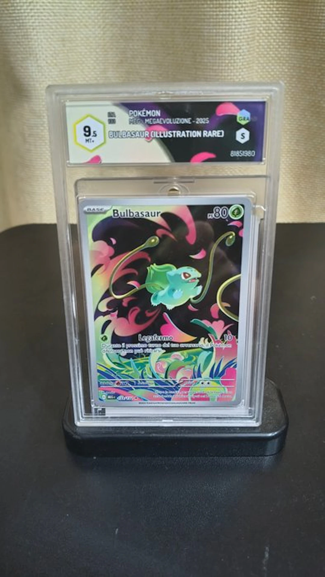 Pokémon - 1 Graded card - Bulbasaur 133 Alternate art...