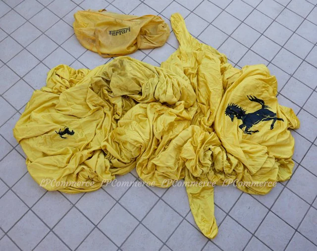 body - Ferrari - Corpi auto interno 360 Modena giallo Cover Car - 2000