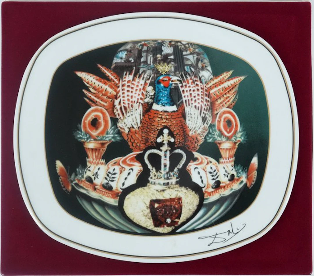 Salvador Dali (1904-1989) - Les Diners de Gala : Les chairs monarchiques