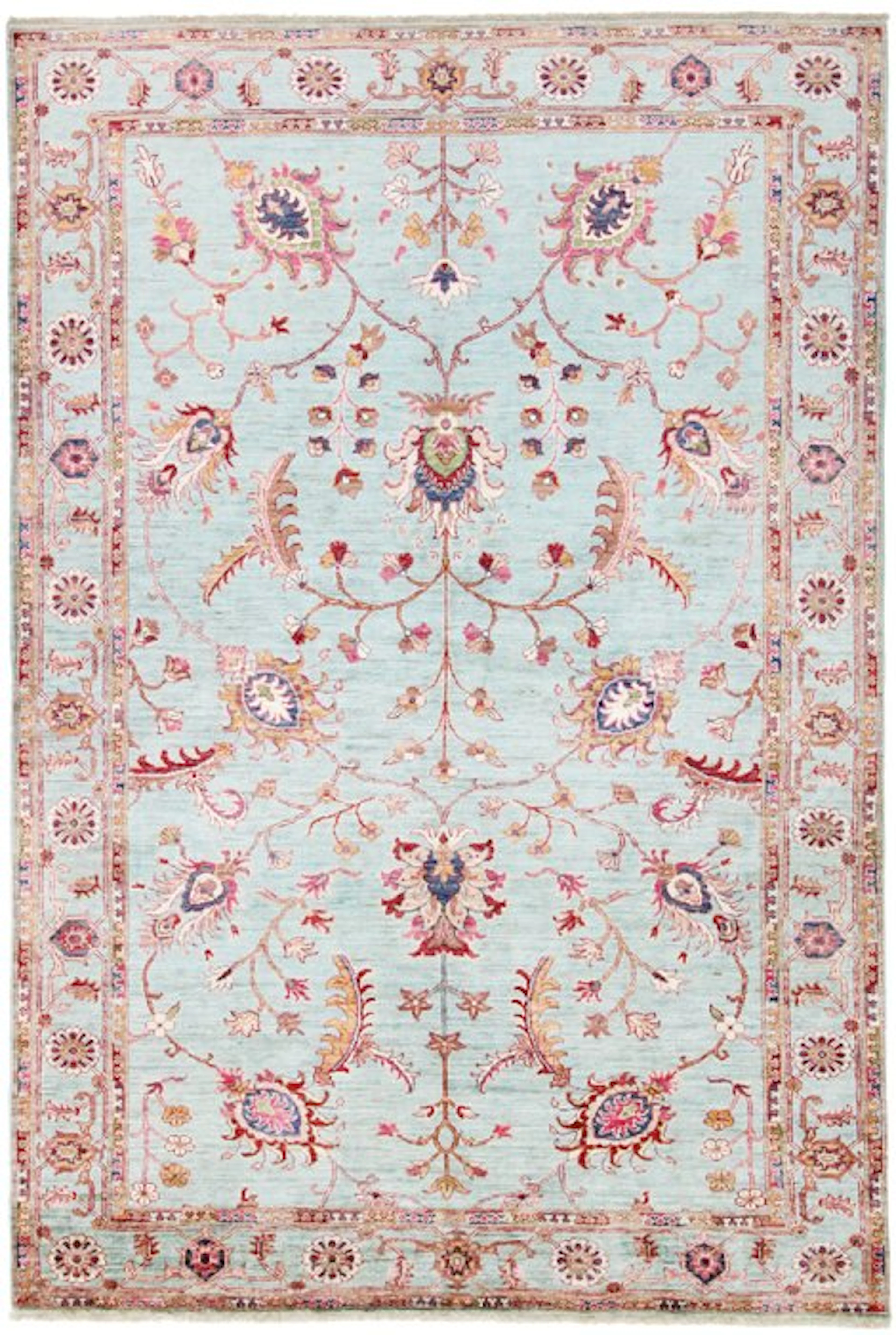 Hand-knotted rug Ziegler Chubi rug