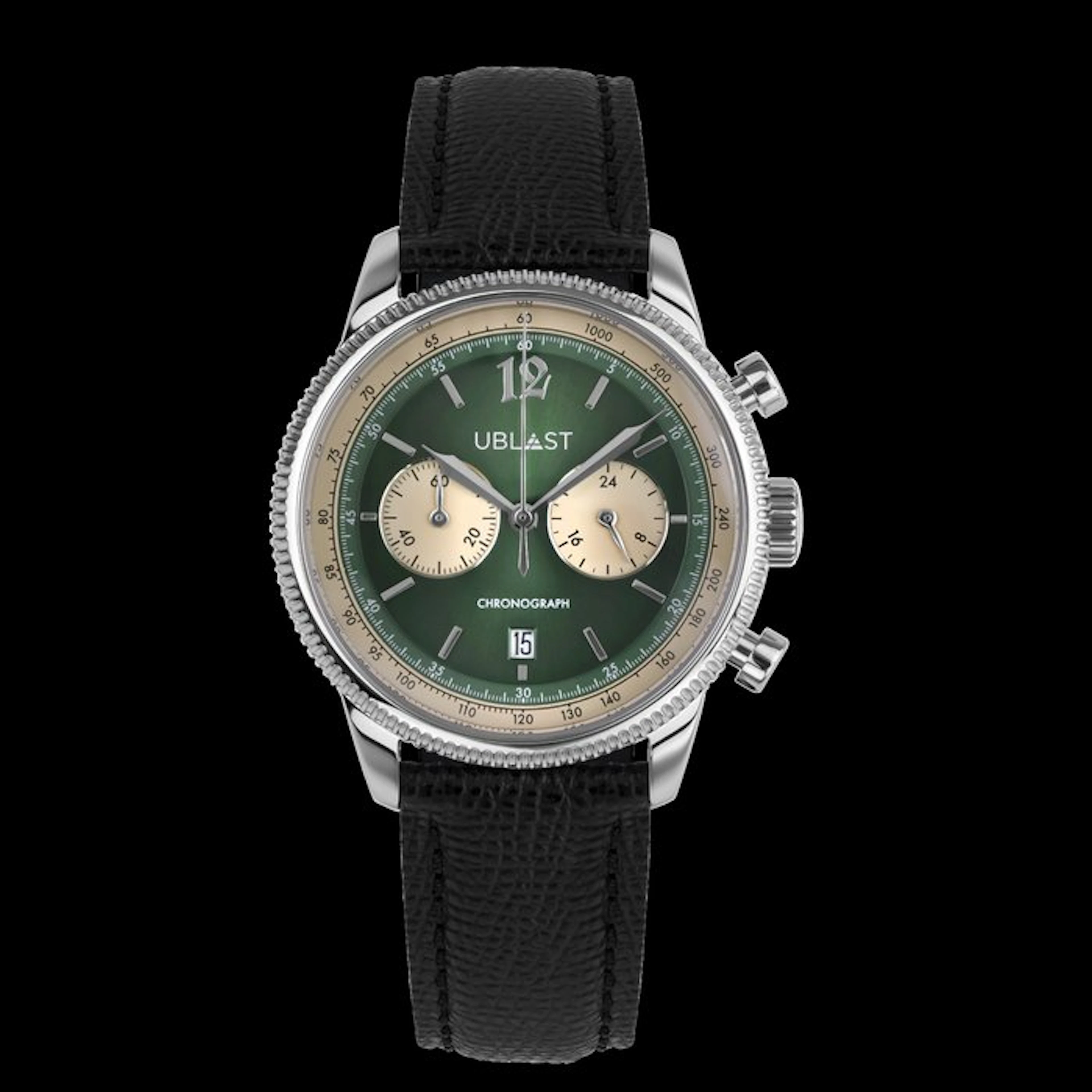 Ublast - Majesty Chronograph - Sapphire Glass - REF.UBMAJ40GN - Ltd