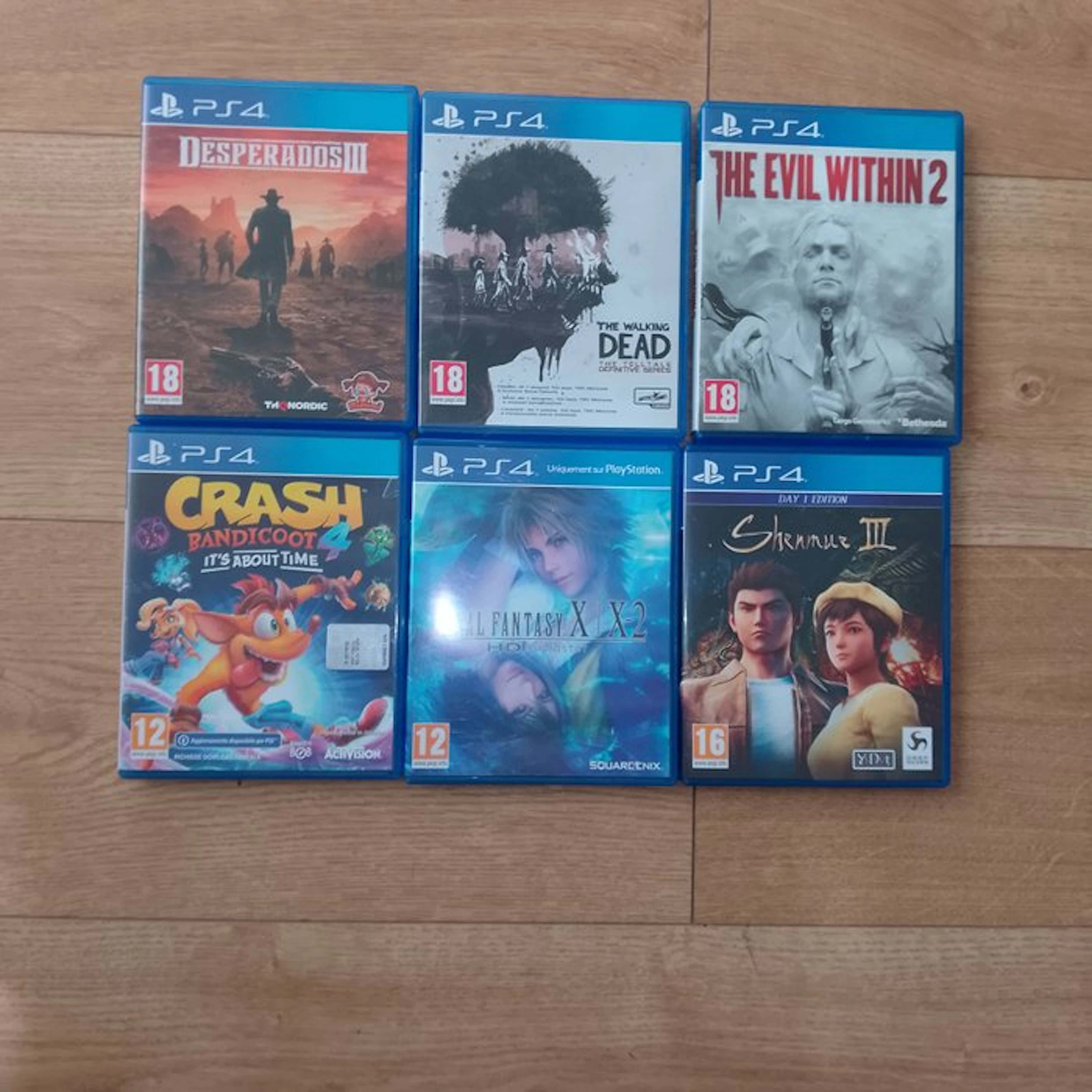 Sony - Playstation 4 (PS4) - Lot de 6 jeux PS4 - Walking...