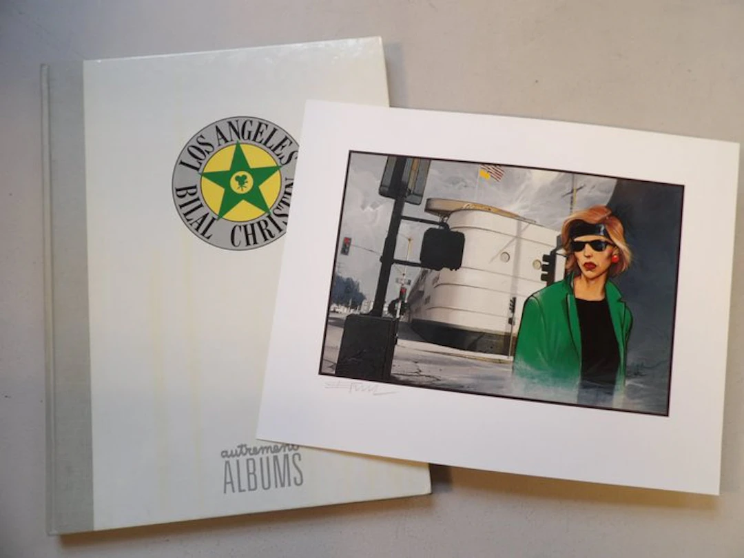 Bilal - Los Angeles + sérigraphie - C - 1 Album - Limited edition - 1984