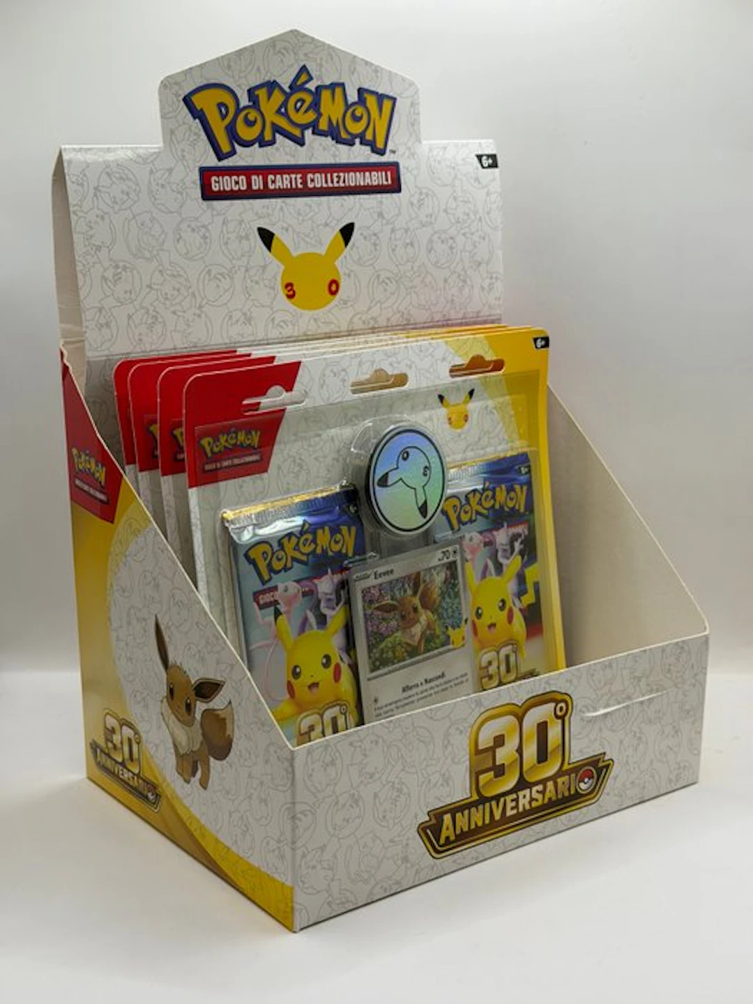 Pokémon - 4 Blister pack - Pokémon 30° Anniversario –...