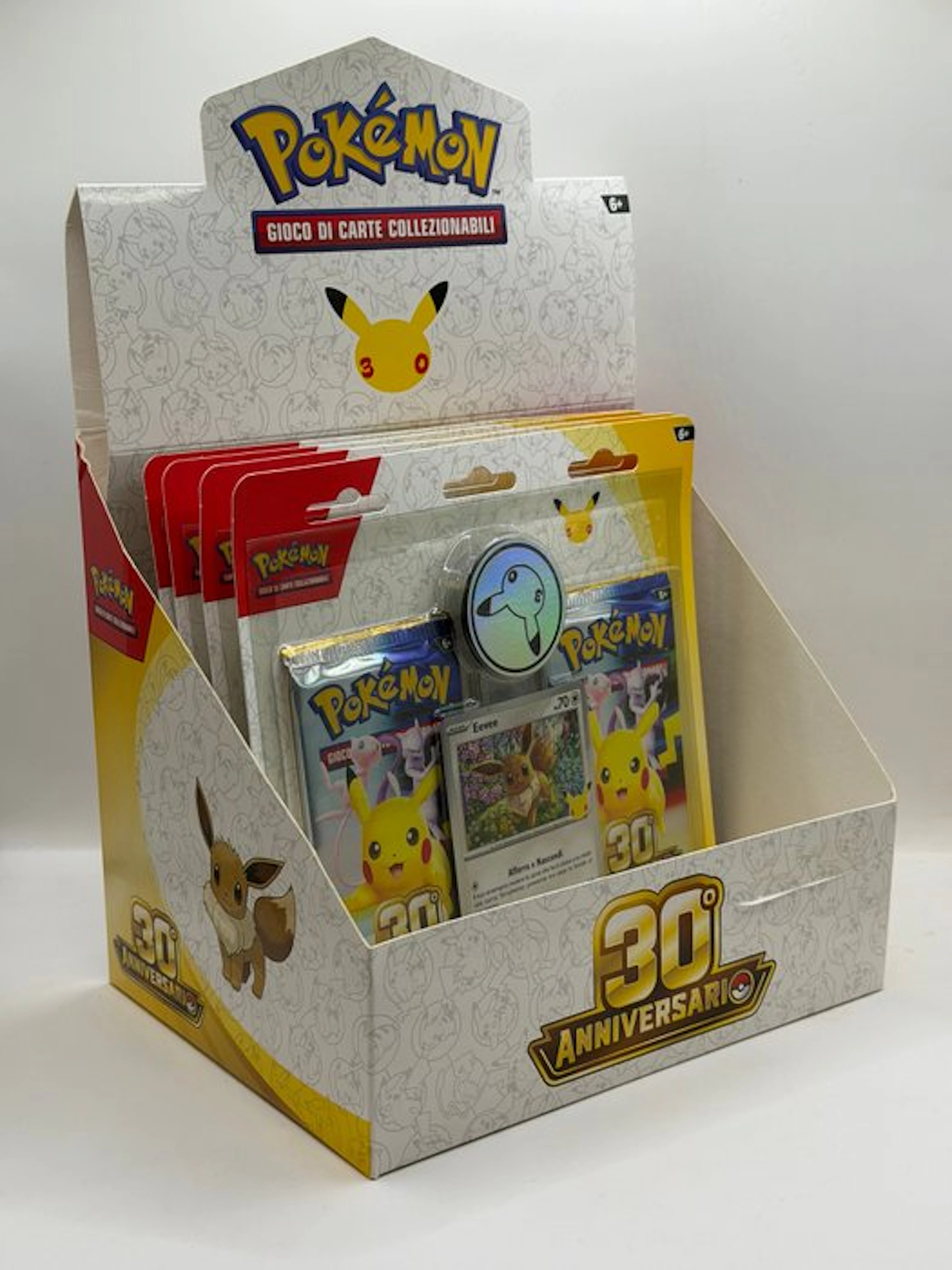 Pokémon - 4 Blister pack - Pokémon 30° Anniversario –...