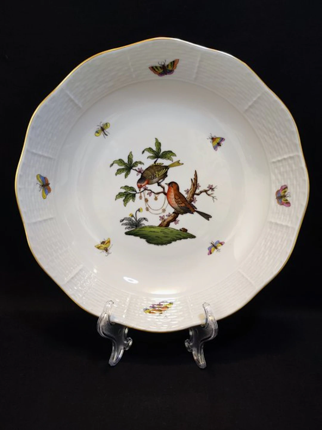 Herend - Dish - 82/RO runde Obstschale/Beilagenschale Ø/H...