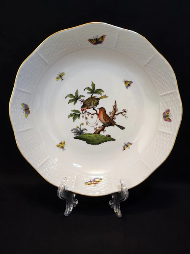 Herend - Dish - 82/RO runde Obstschale/Beilagenschale Ø/H...