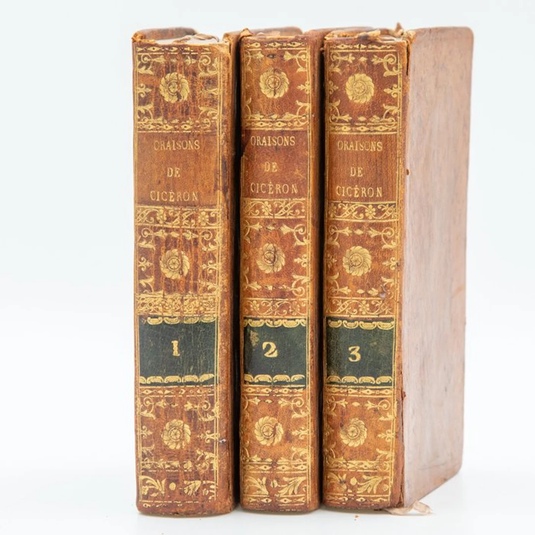 M. T. Cicéron - Oraisons choisies - 1806