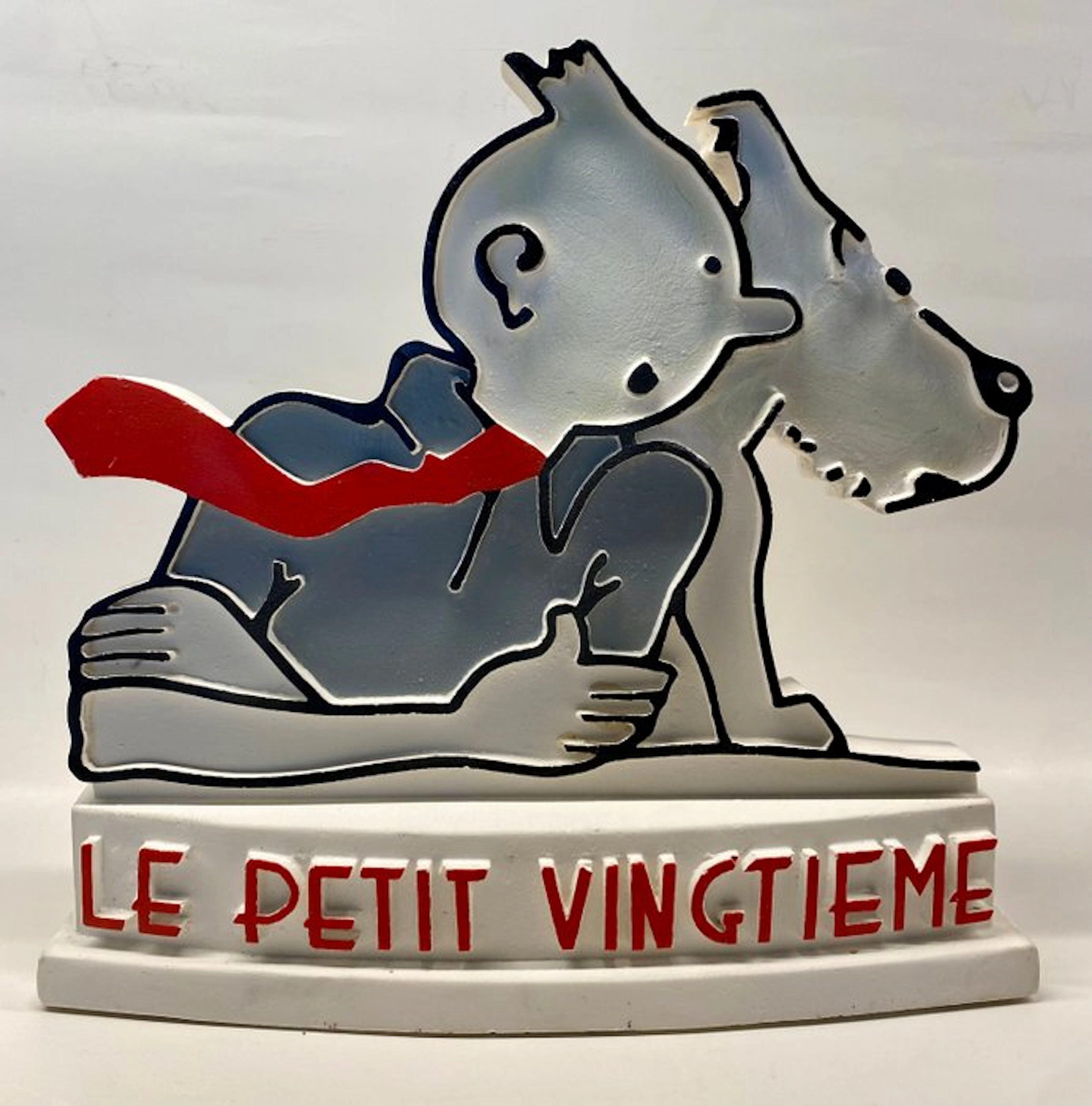 Stèle Pixi / Regout - Le Petit Vingtième - 1991 - 28 cm - Tintin