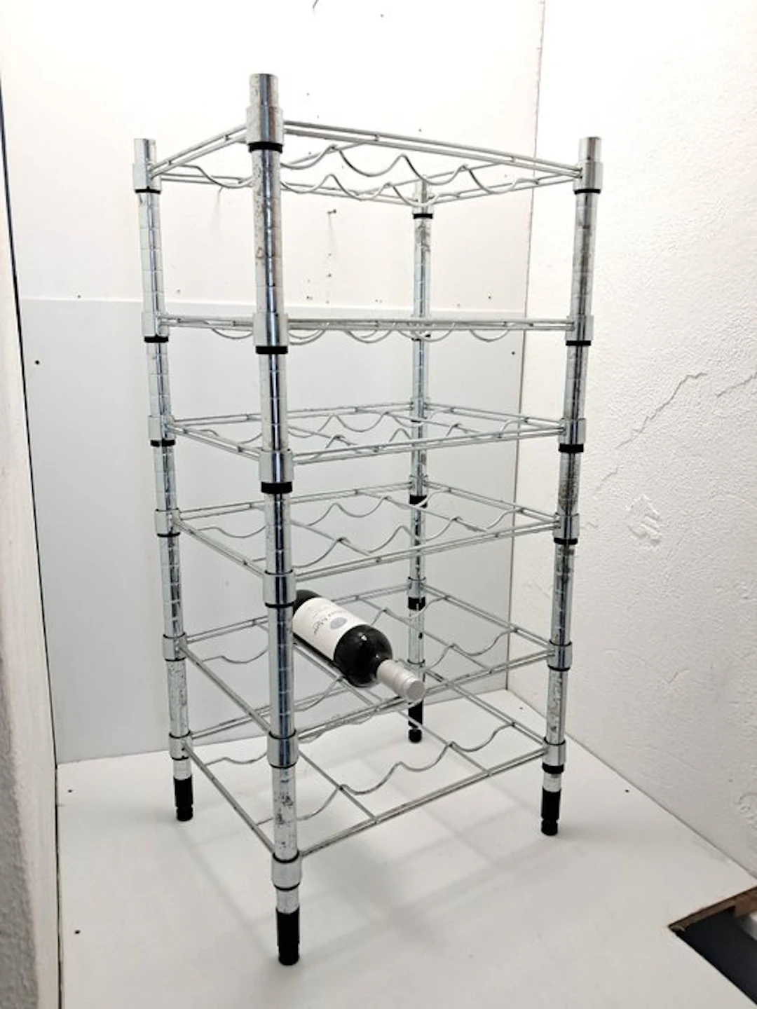 IKEA - Wine rack - Steel - 24 bottles 92 cm