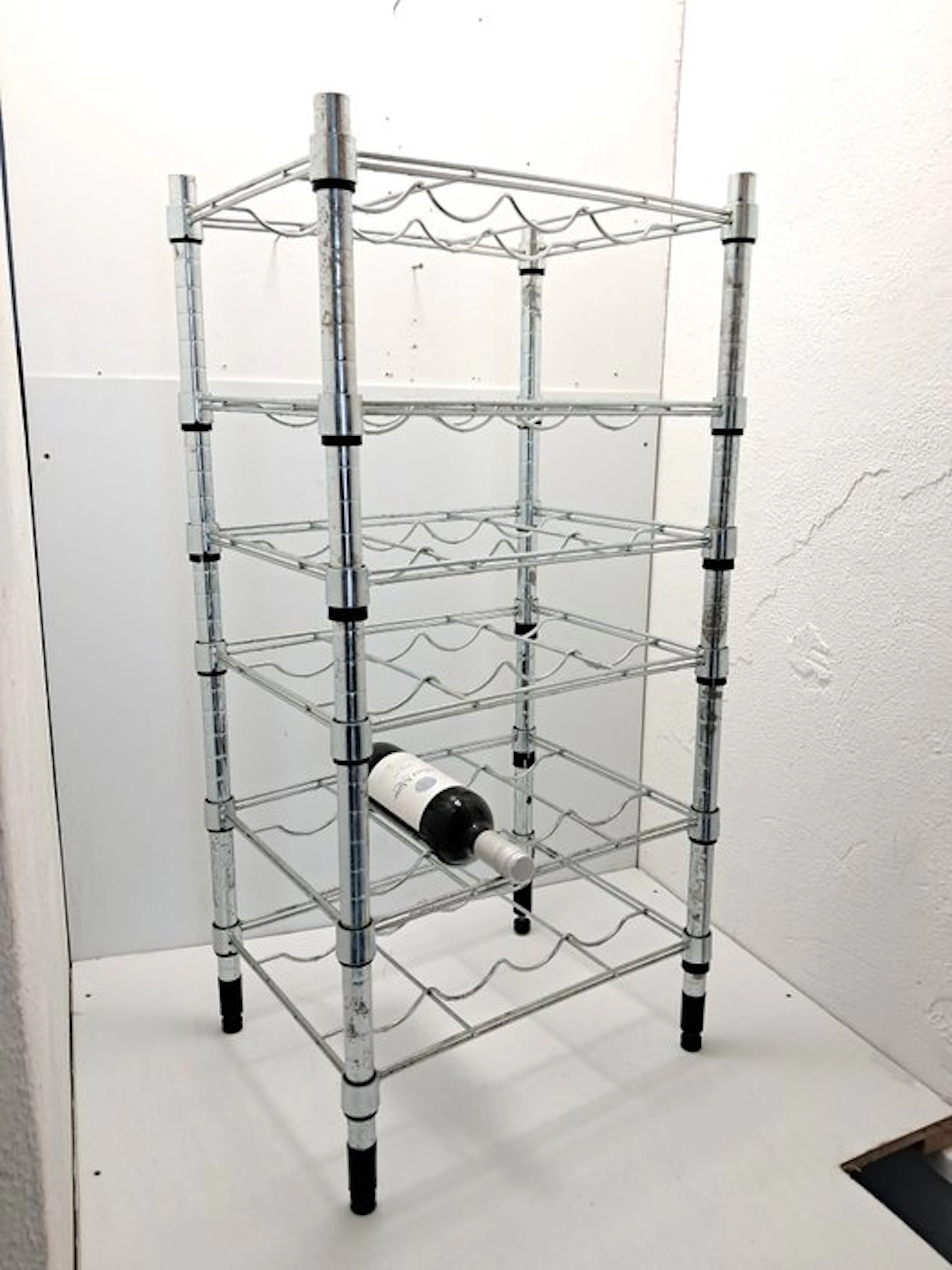 IKEA - Wine rack - Steel - 24 bottles 92 cm