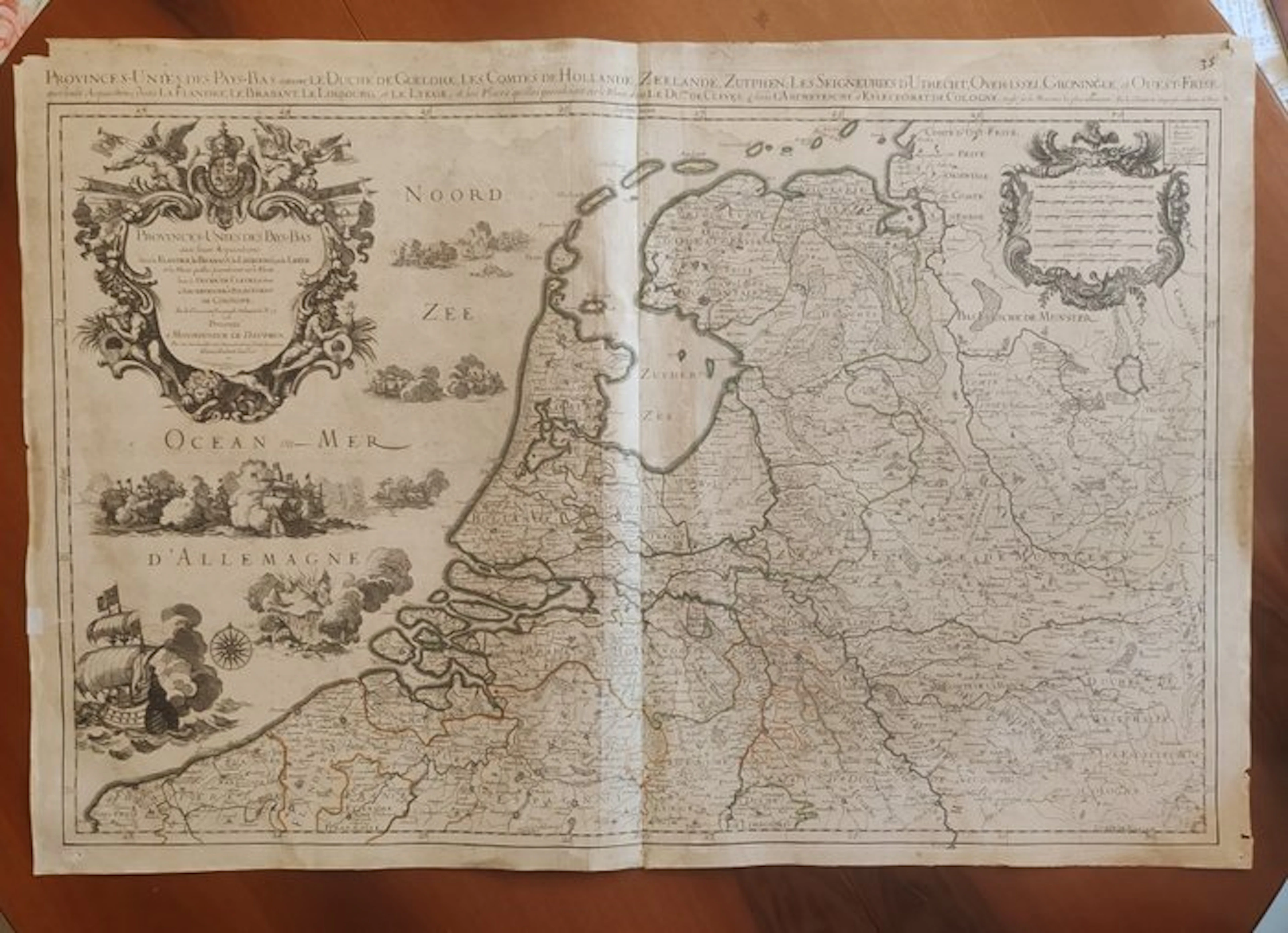 Netherlands - Seven United Provinces; Sanson - Jaillot...