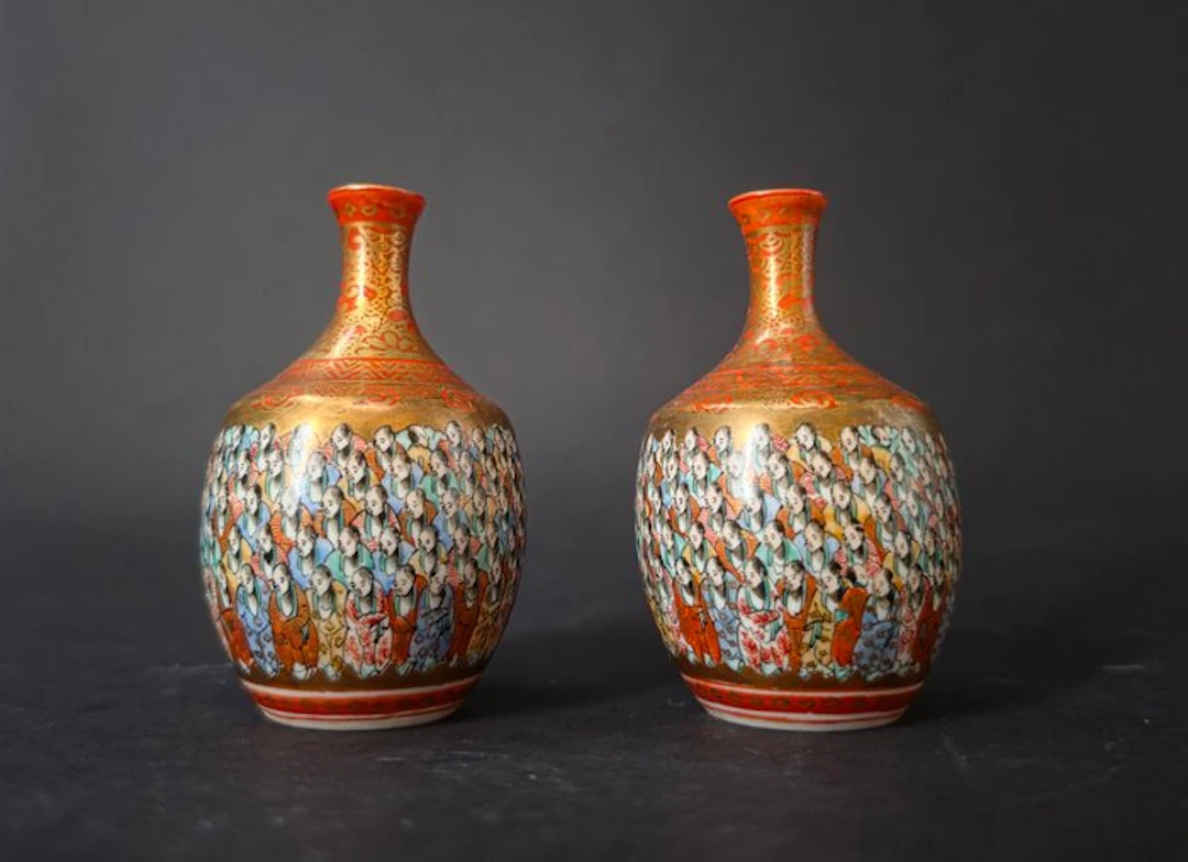 Vase - Porcelain - Japan - Meiji period (1868-1912)...