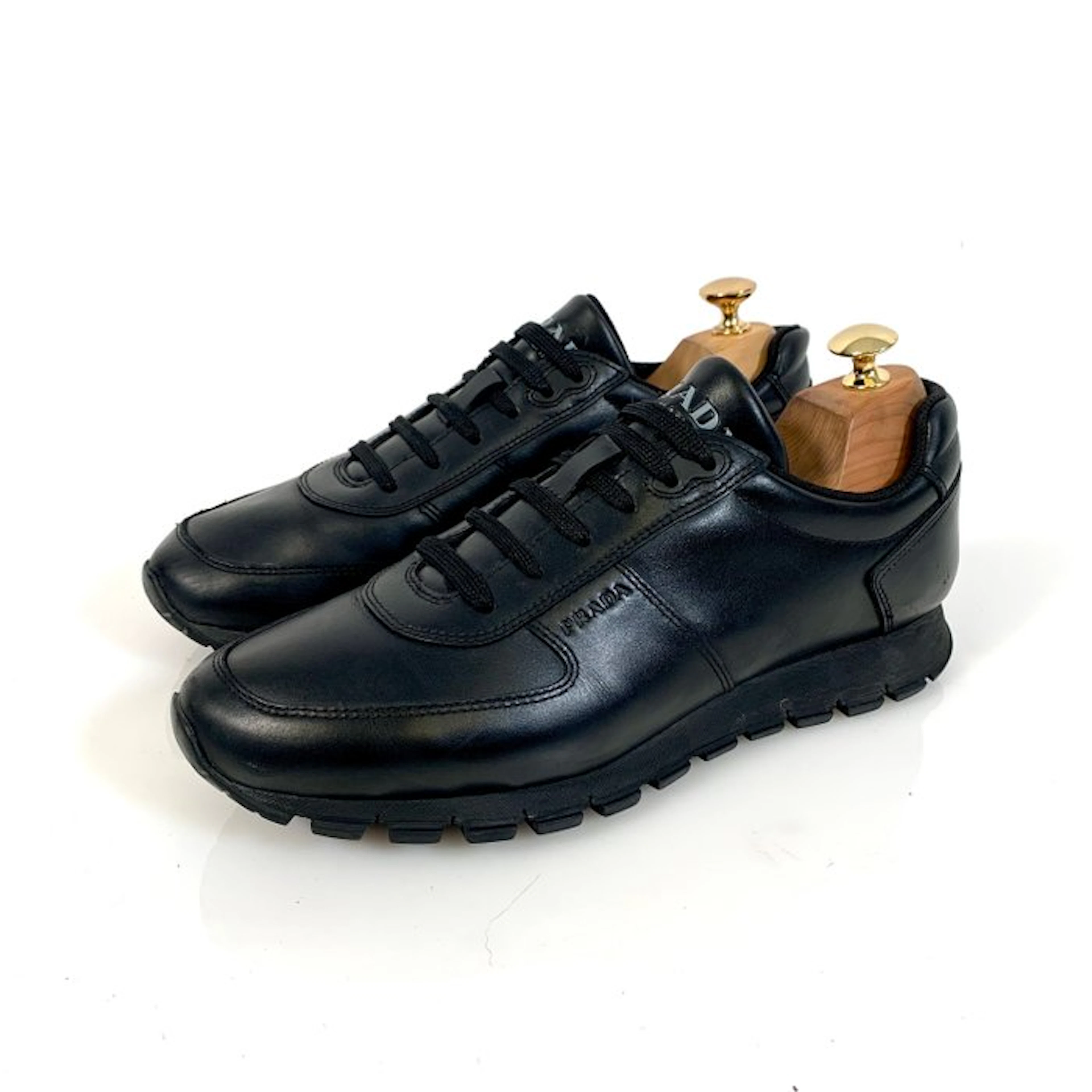 Prada Sneaker Runner Black 4E 2700 UK 6 - Sneakers - Size: EU 40