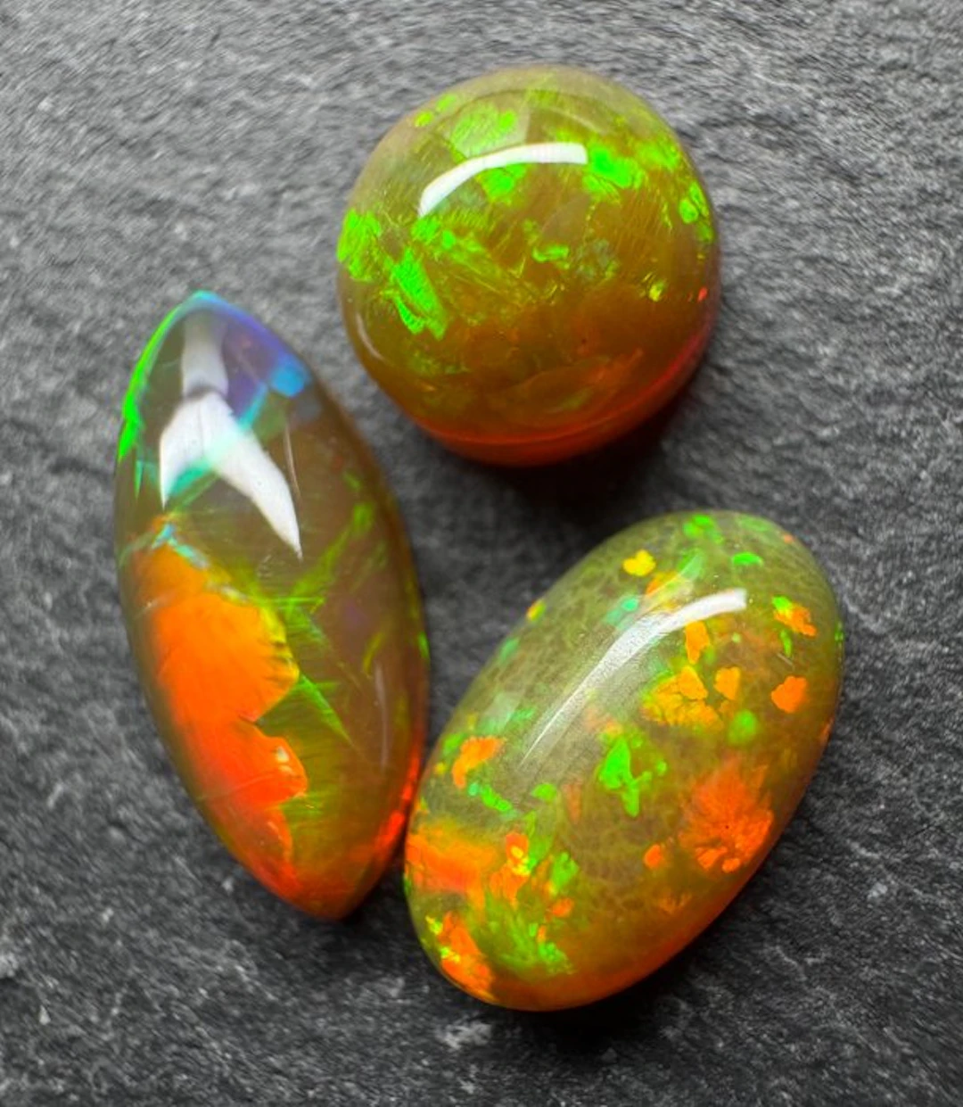 Opal Cabochons- 1.03 g - (3)
