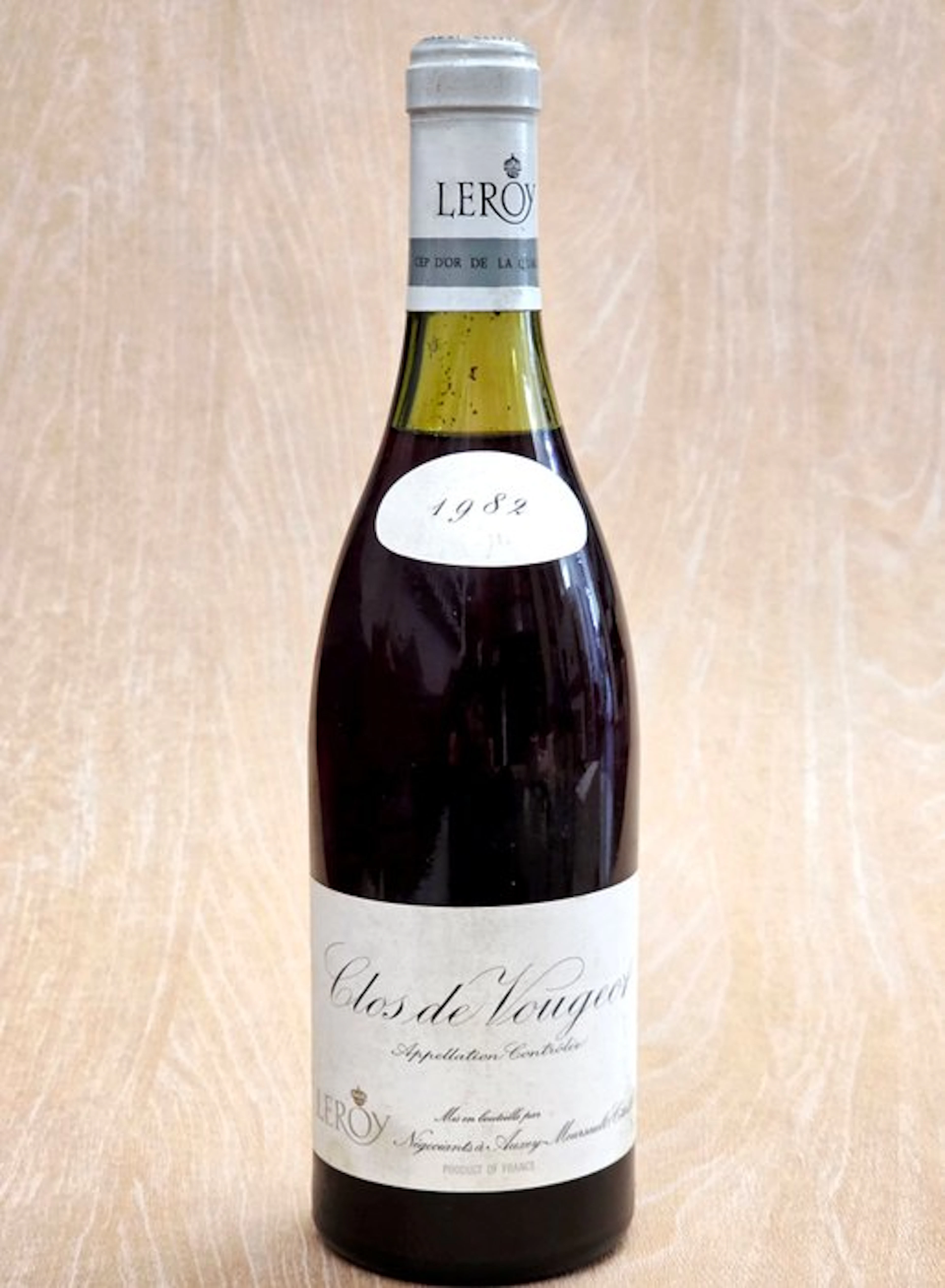 1982 Leroy Clos de Vougeot - Burgundy - 1 Bottle (0.75L)