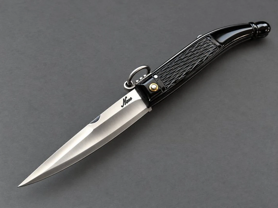 Nino Nino Nista – Raro Coltello “Romano” a Tre Scrocchi –...
