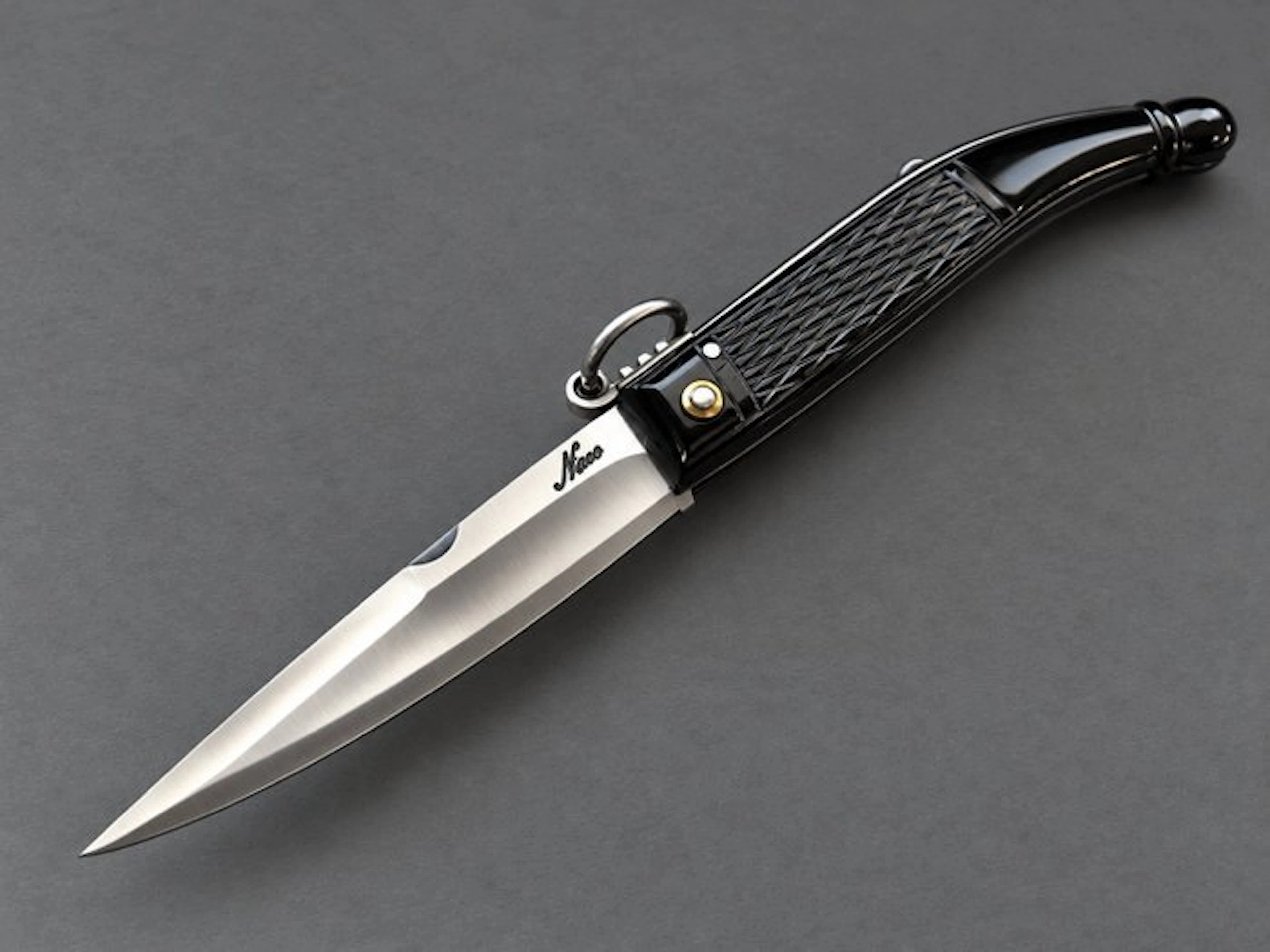 Nino Nino Nista – Raro Coltello “Romano” a Tre Scrocchi –...